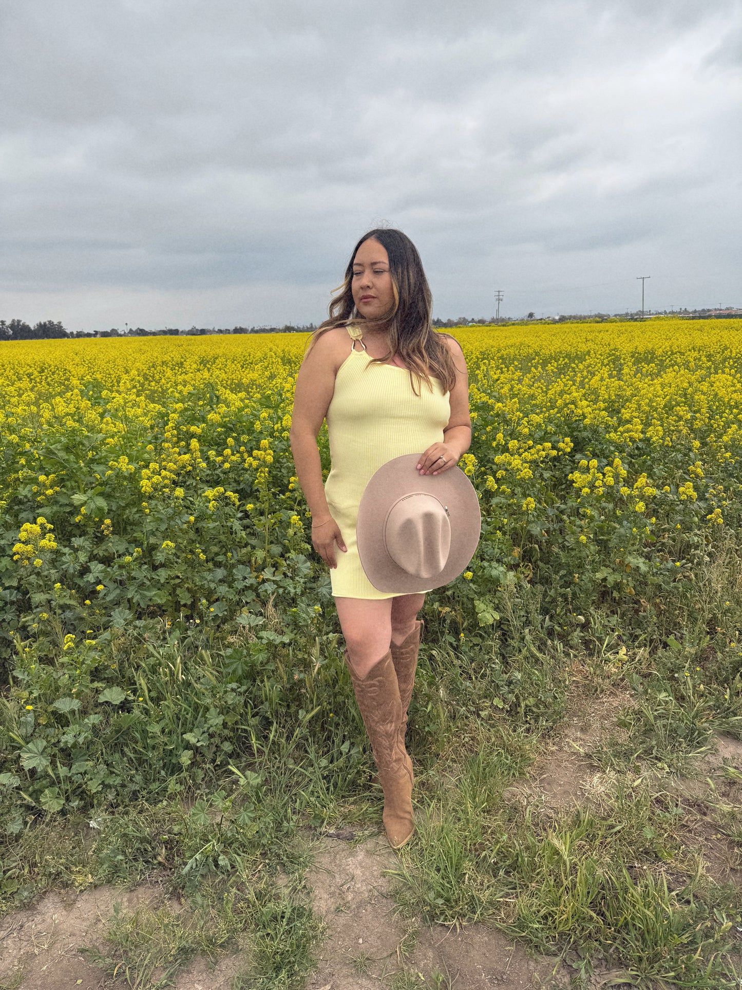 Por Ti One Shoulder Mini Dress