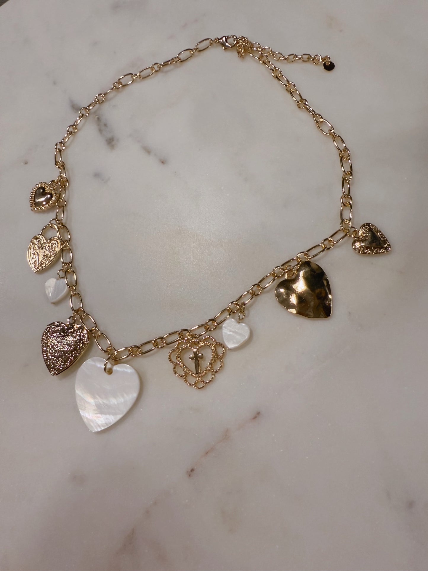 Tula Heart Charm Necklace