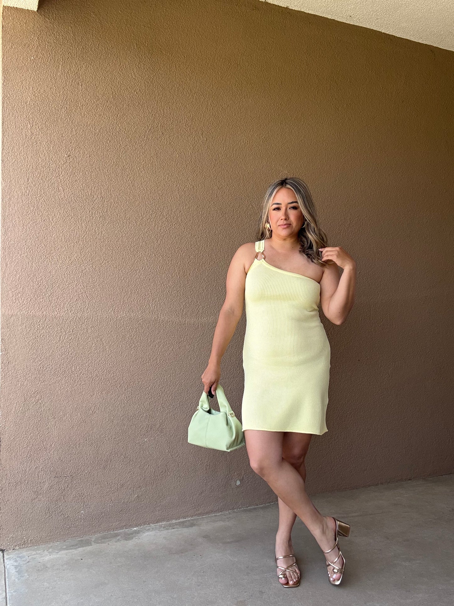 Fame Gold Chunky Heel
