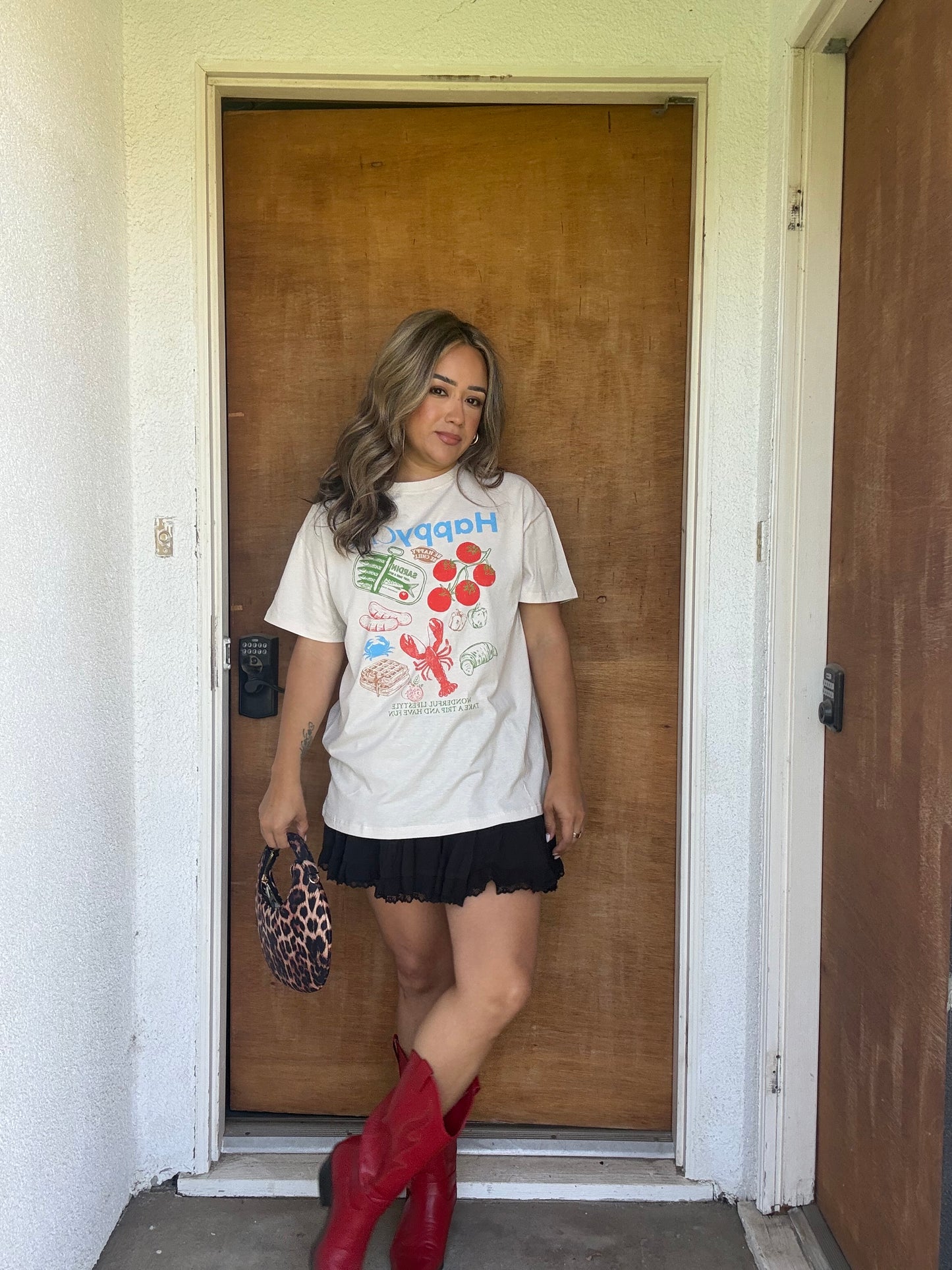 Happy Club Foodie Graphic Tee