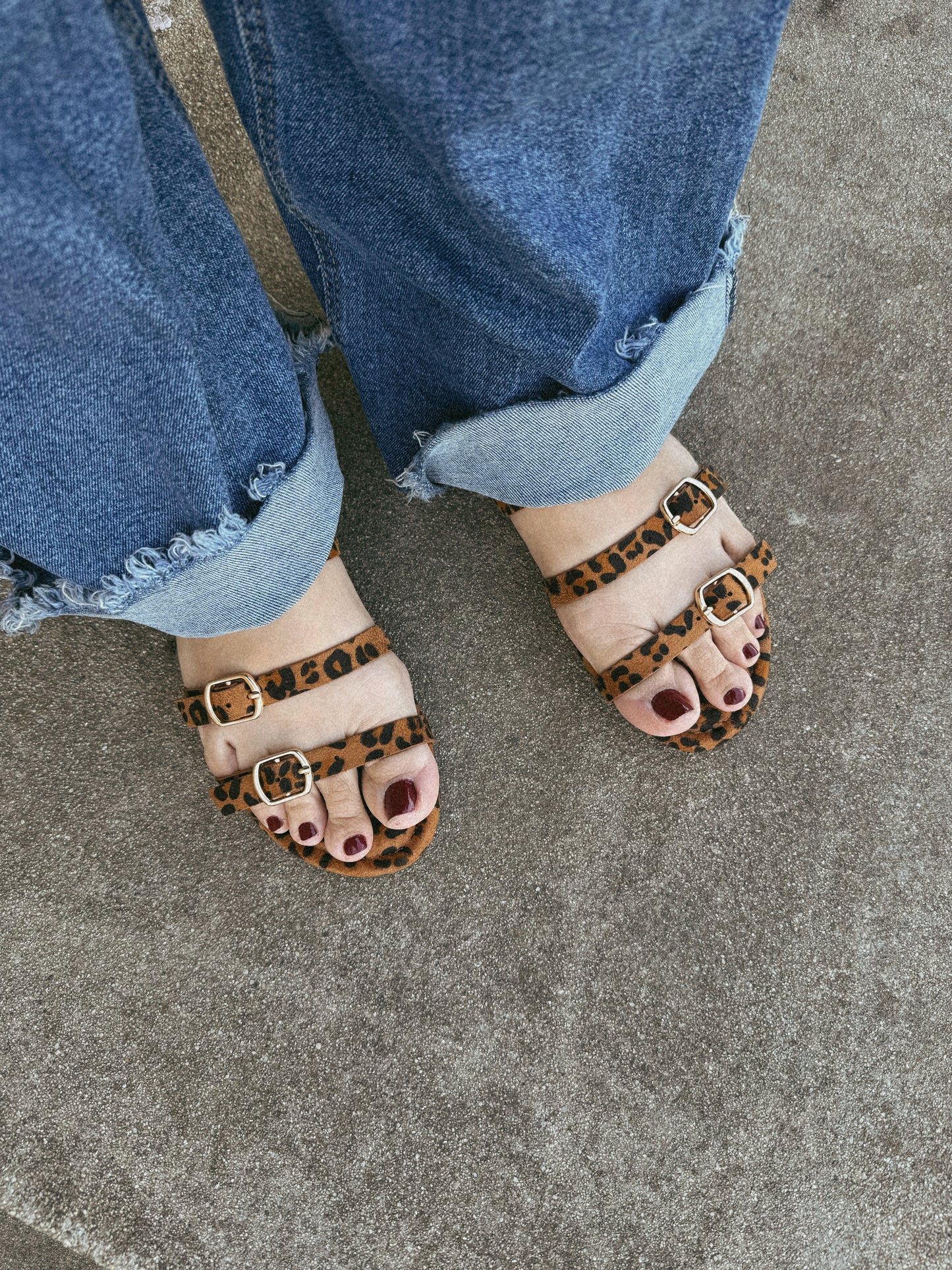 Kimi Sandal- Leopard