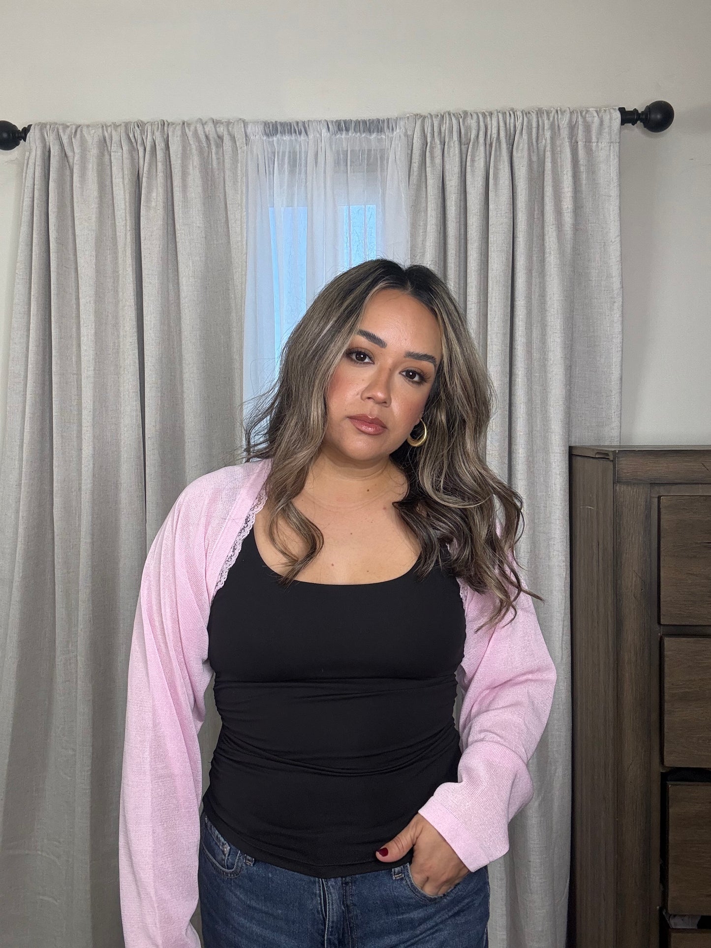 Elle Basic Side Scrunched Top