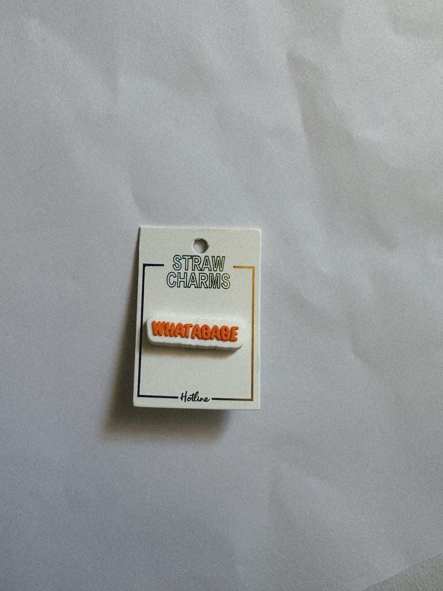 Hot Girl Straw Charms
