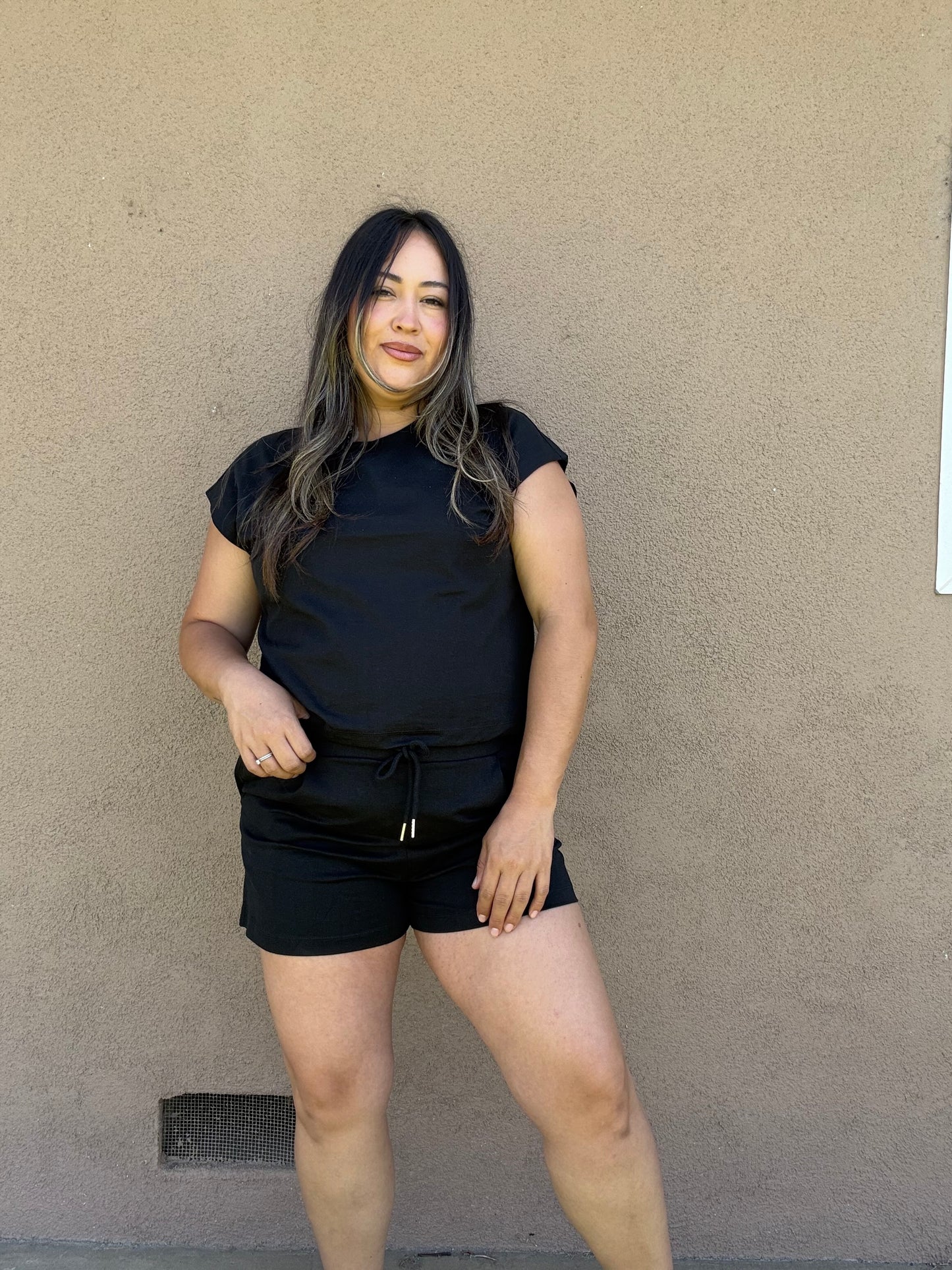 Dana Shorts Set- Black