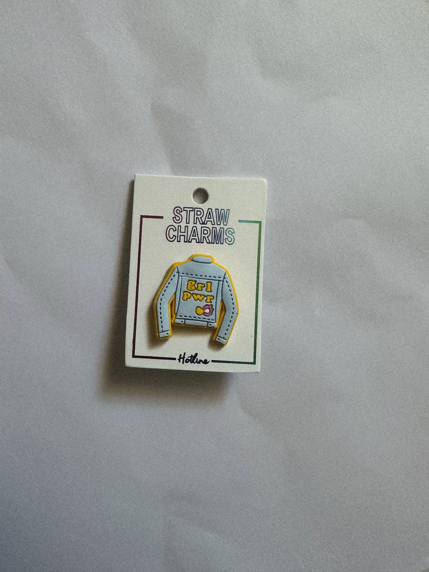 Hot Girl Straw Charms