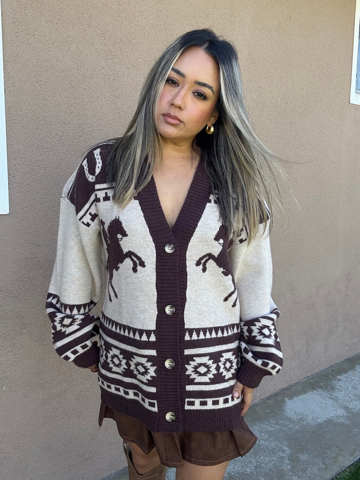 Campo Horse Cardigan