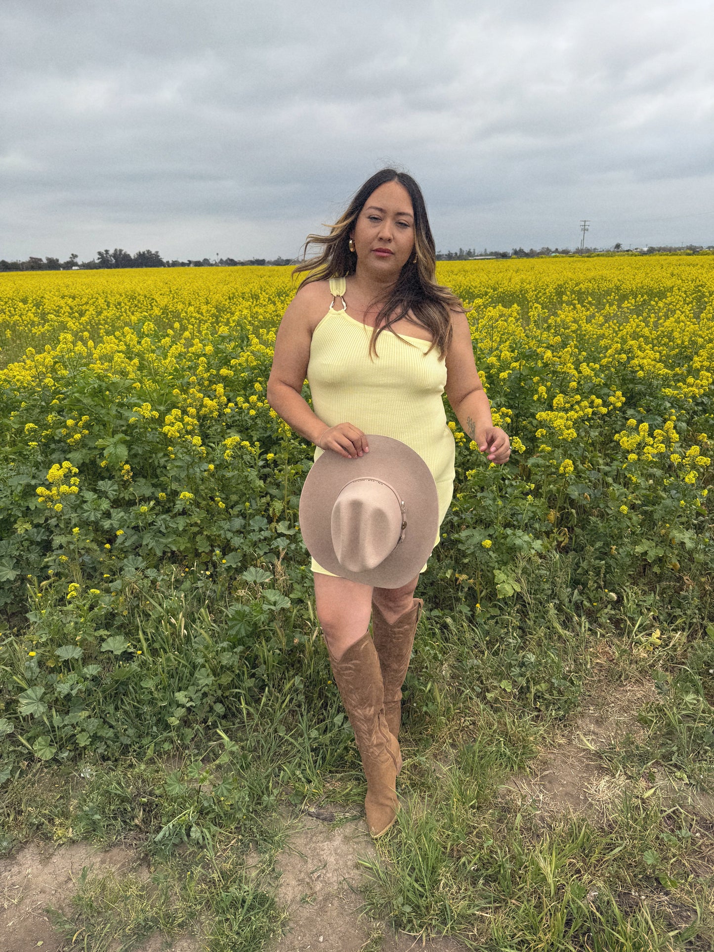 Por Ti One Shoulder Mini Dress