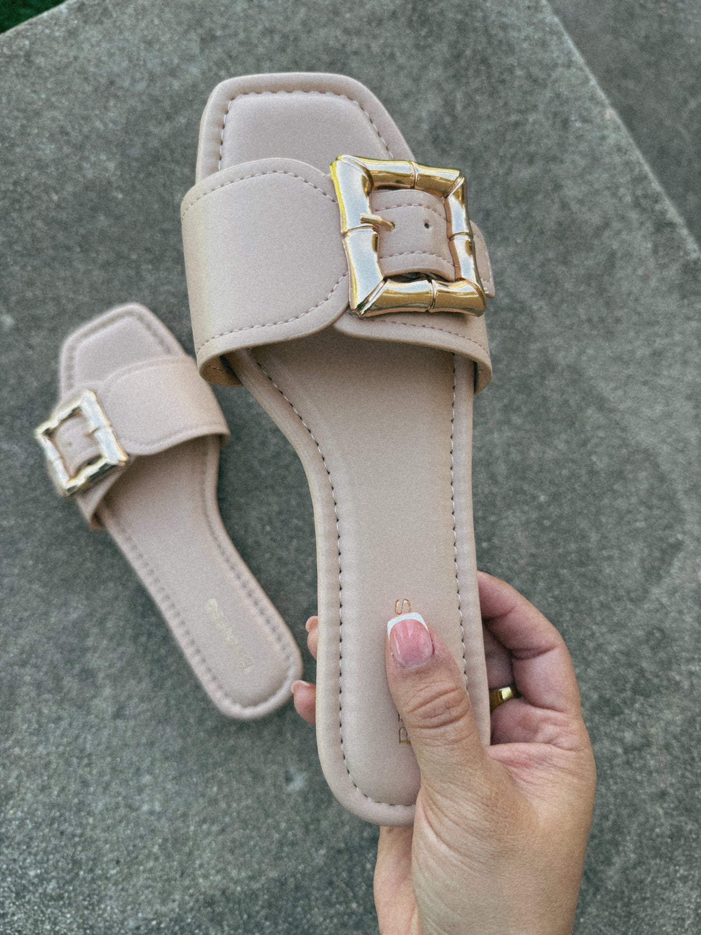 Kimberly Sandal- Nude