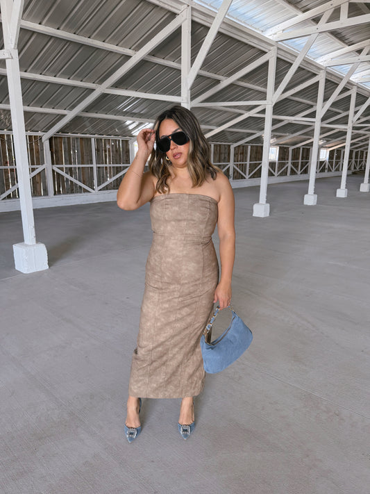 All In Tube Midi Dress