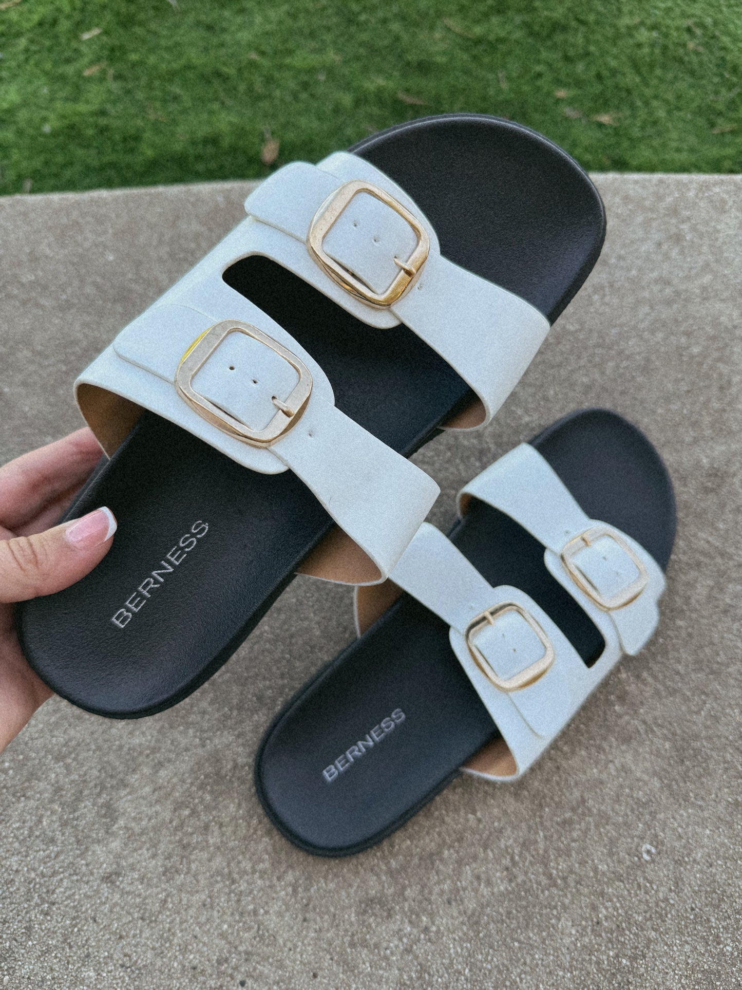 Estella Sandal- White
