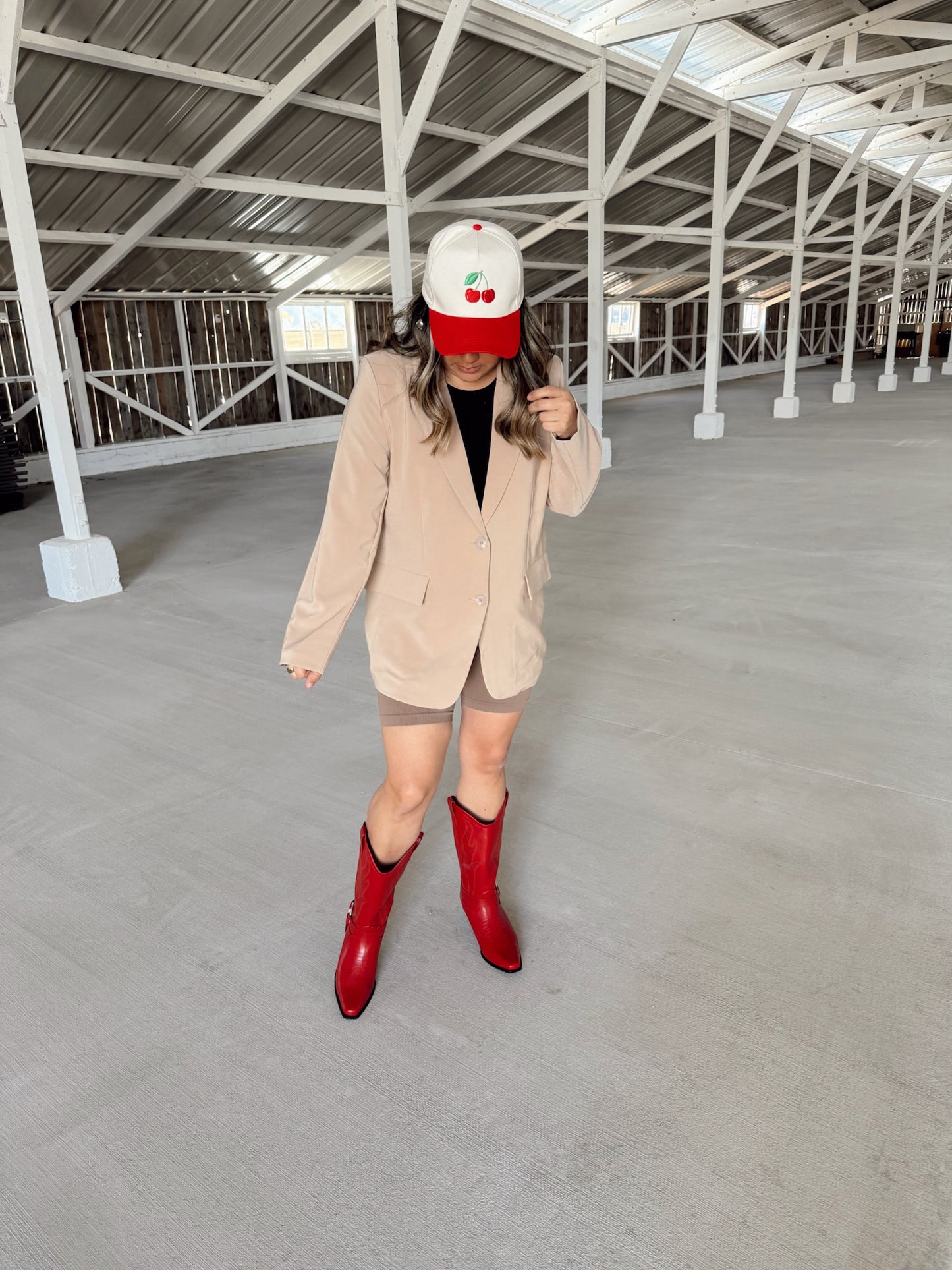 Ritchie Blazer Set- Khaki