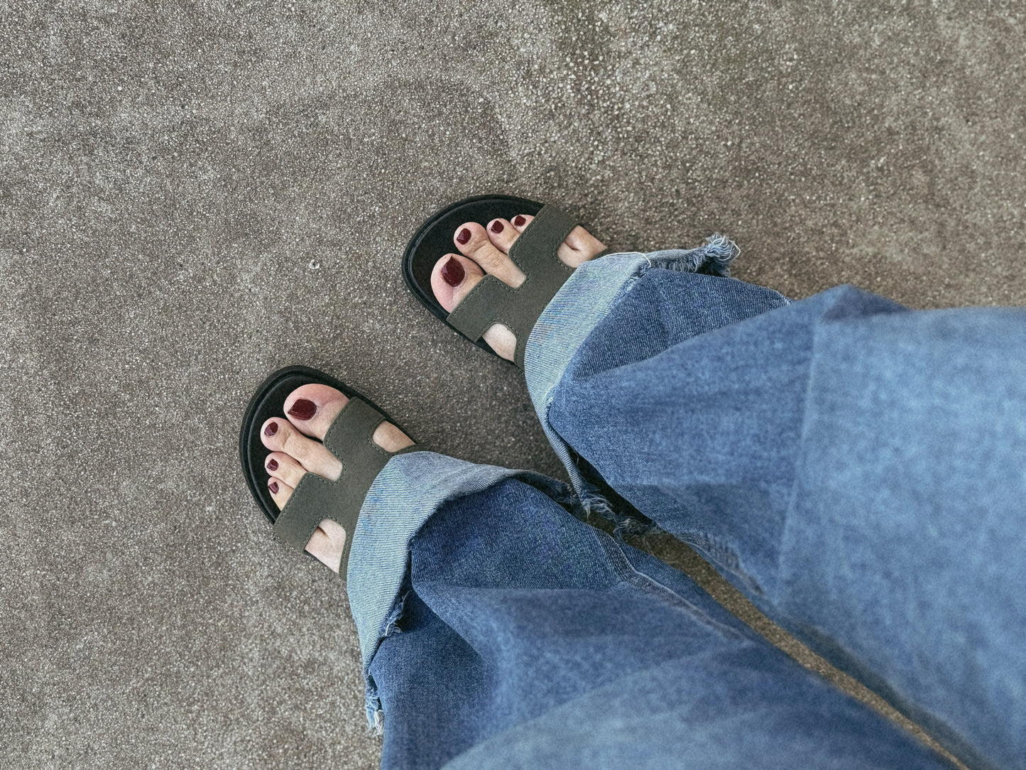 Emily Sandal- Olive