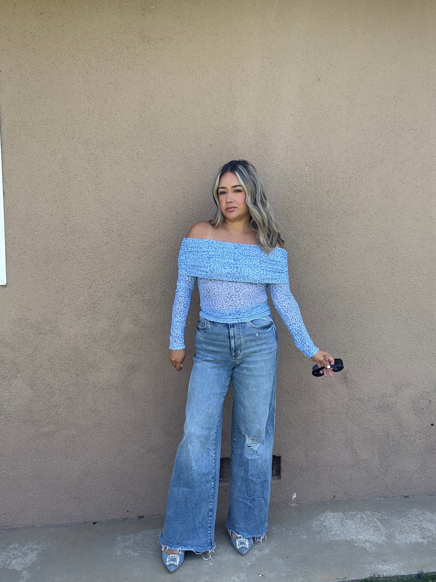 Call Me Casual Vintage Wide Leg High Rise Jeans