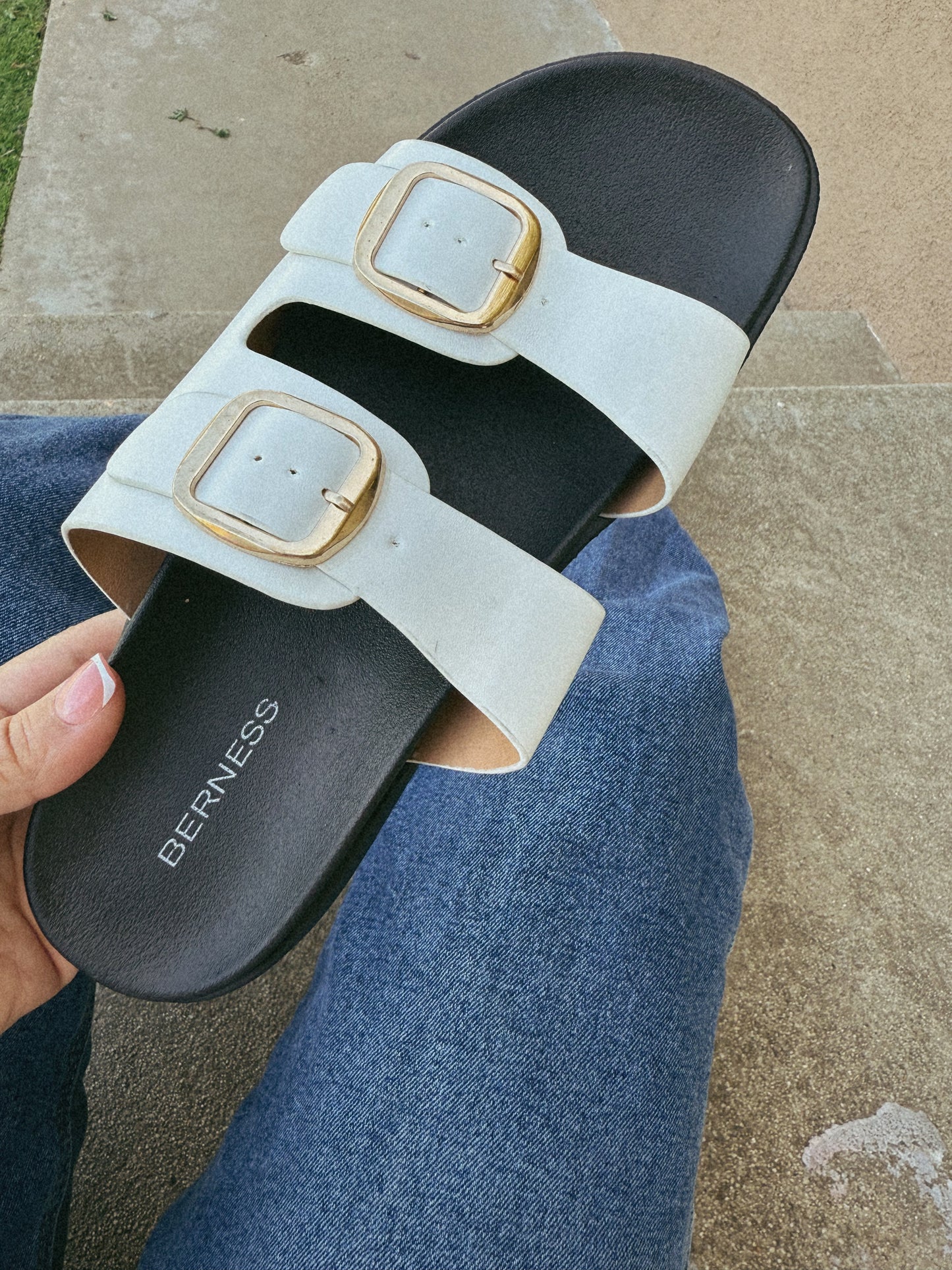Estella Sandal- White