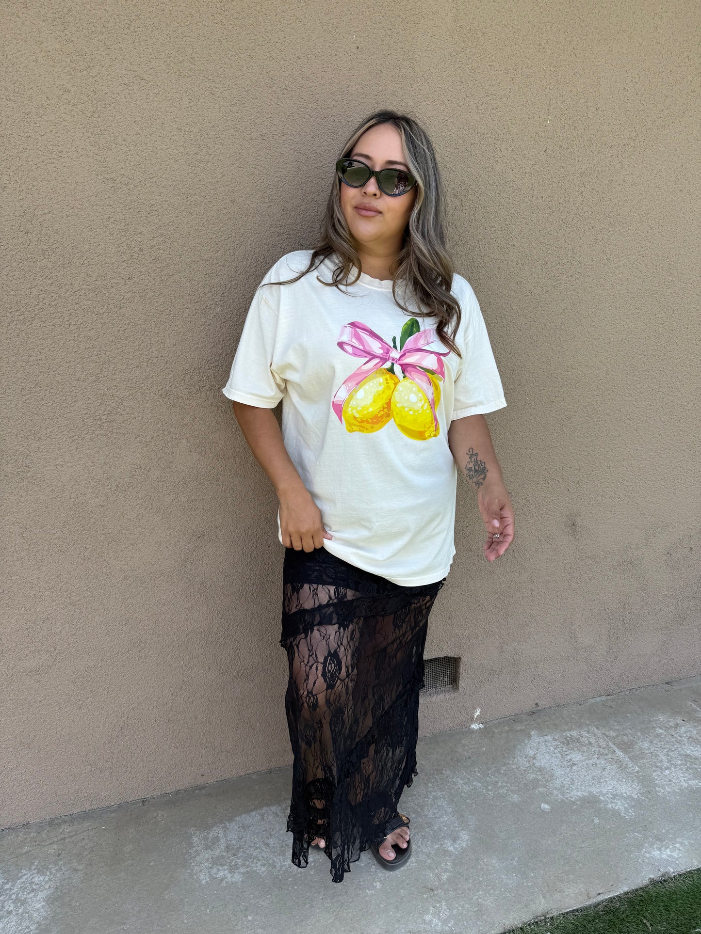 Jo Ruffled Lace Skirt