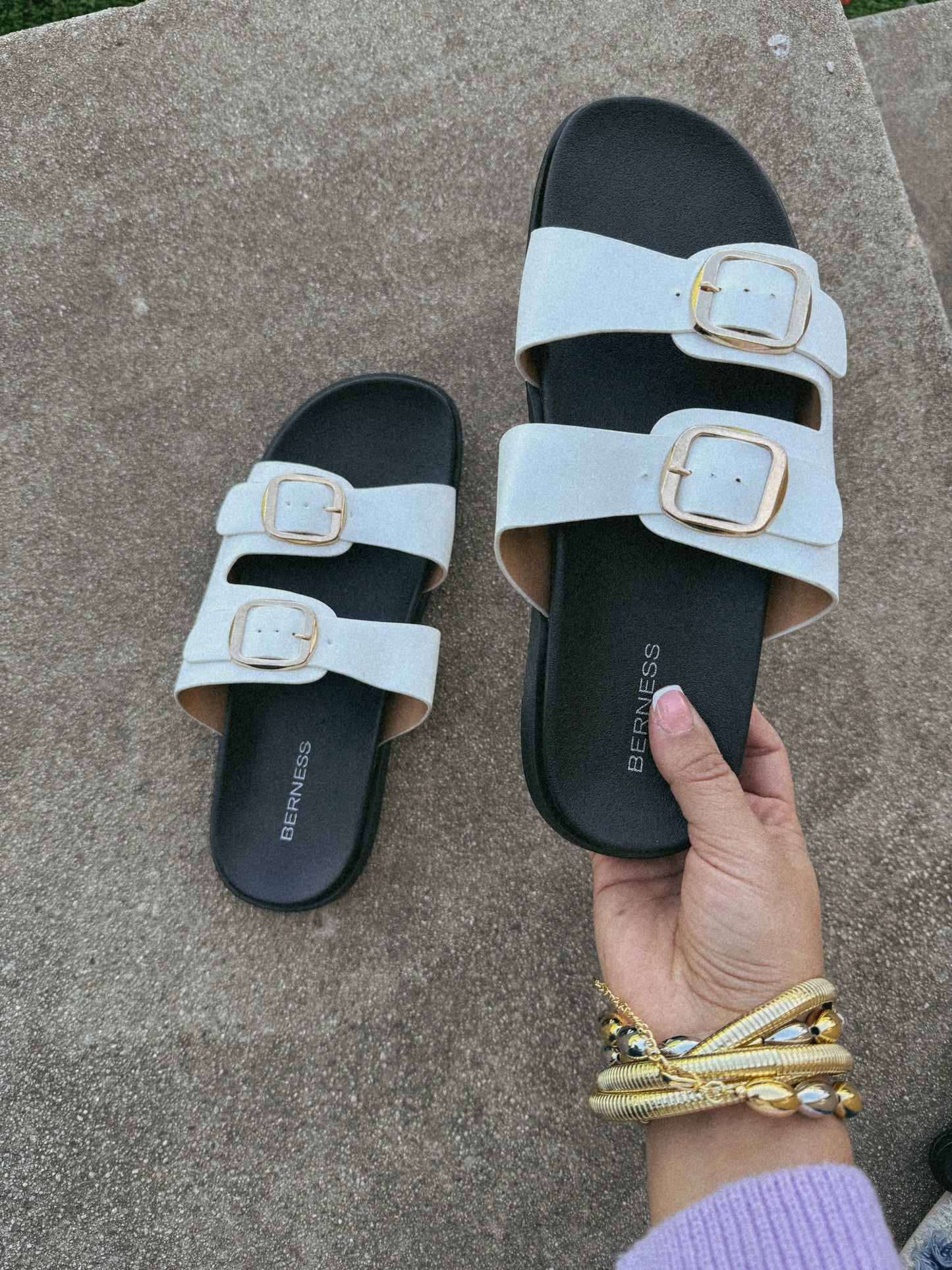 Estella Sandal- White