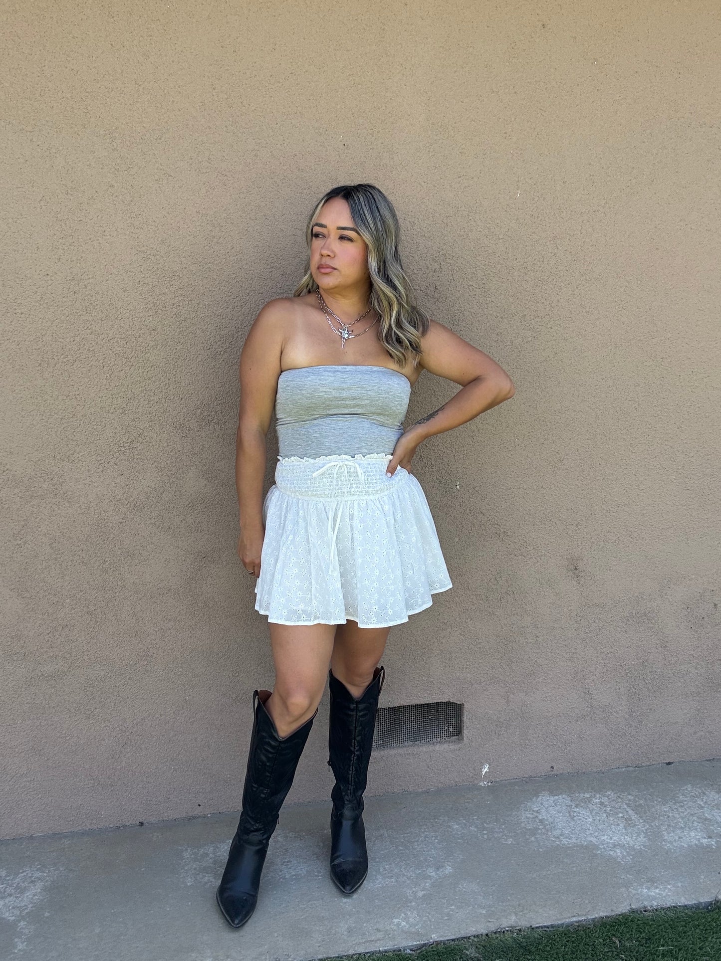 Jewel Strapless Top