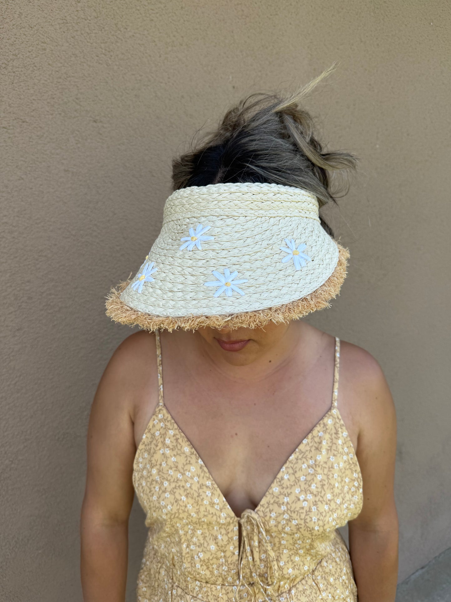 Golden Girl Floral Romper