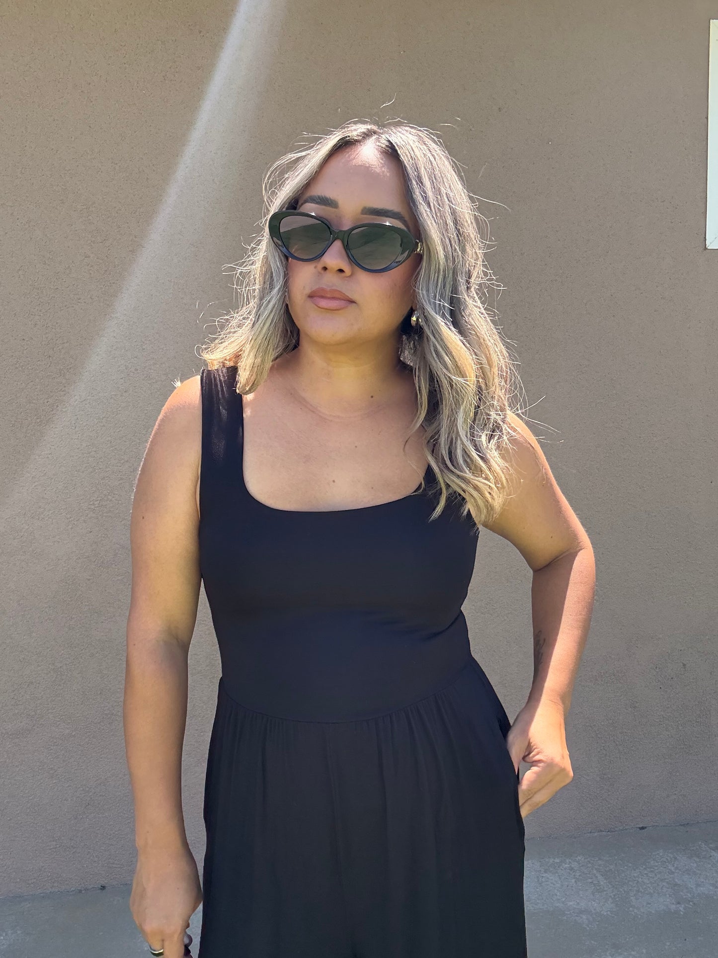 Melly Square Neck Jumpsuit