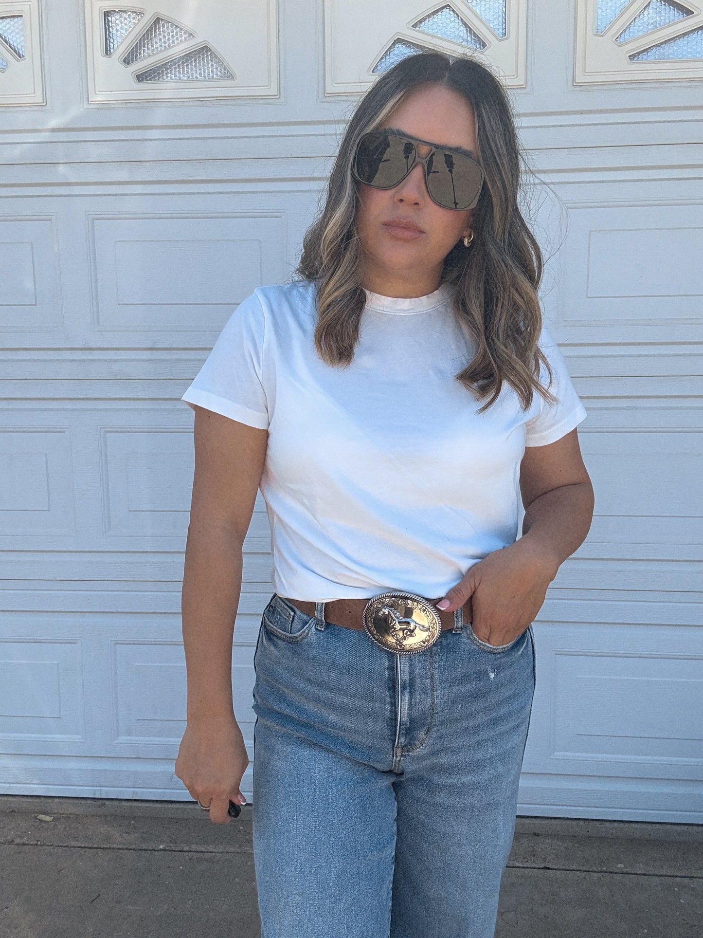 Call Me Casual Vintage Wide Leg High Rise Jeans