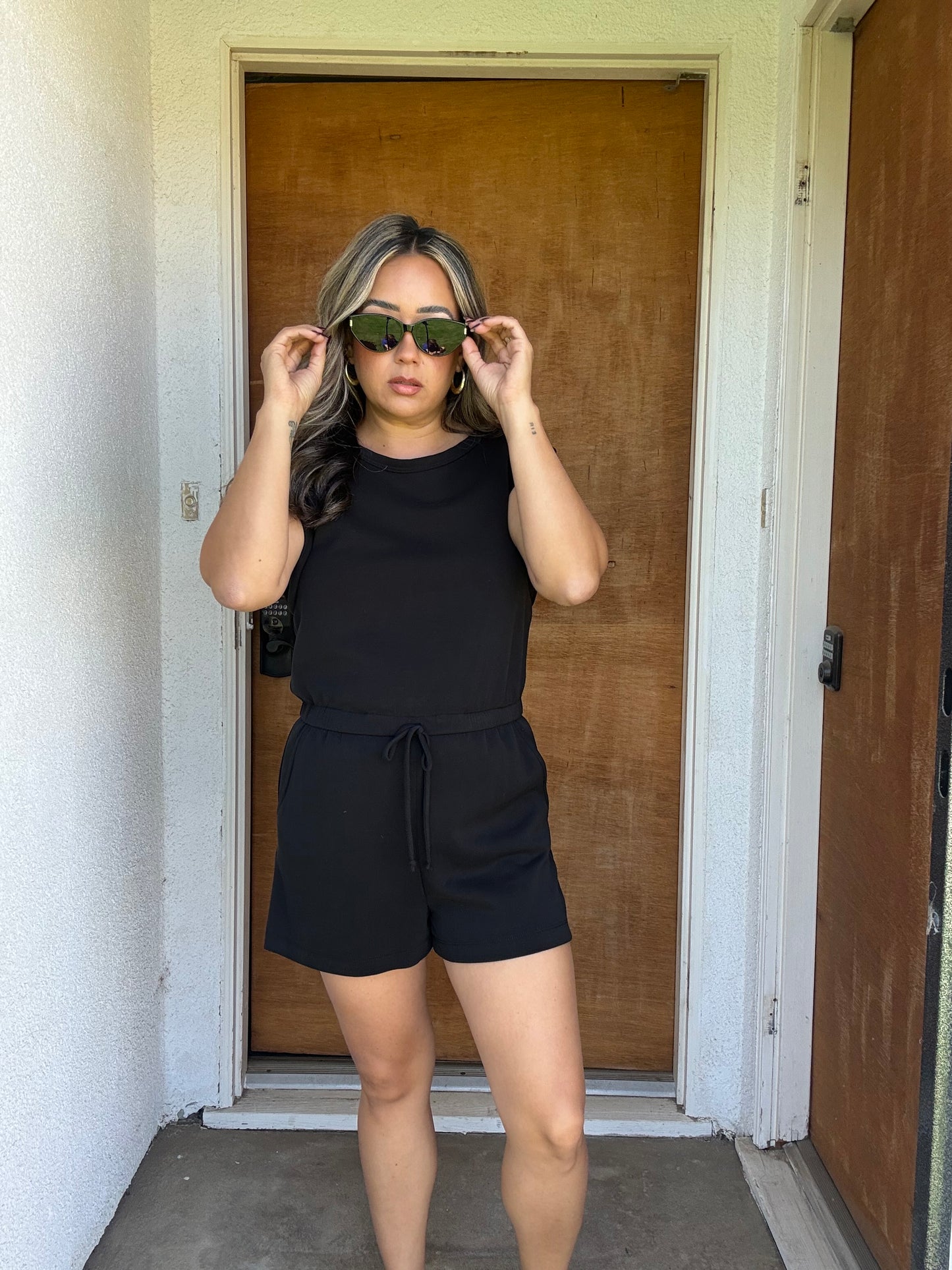 Colette Muscle Tank Romper