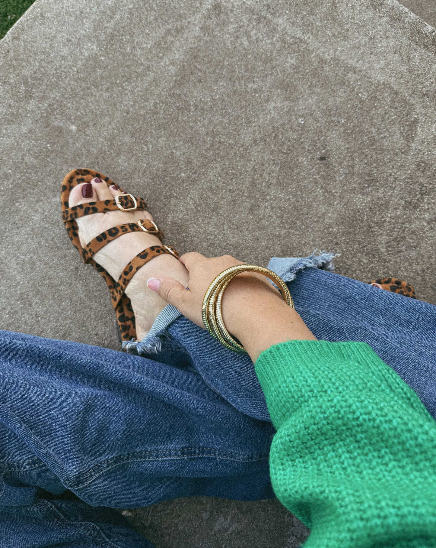 Kimi Sandal- Leopard