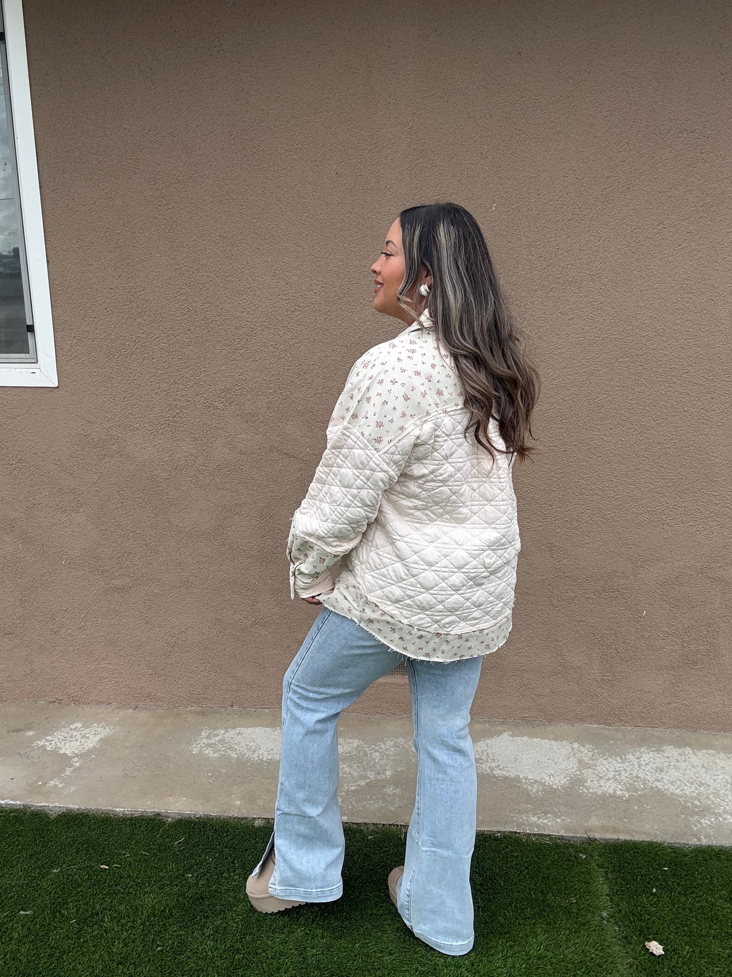 Vanilla Patchwork Jacket