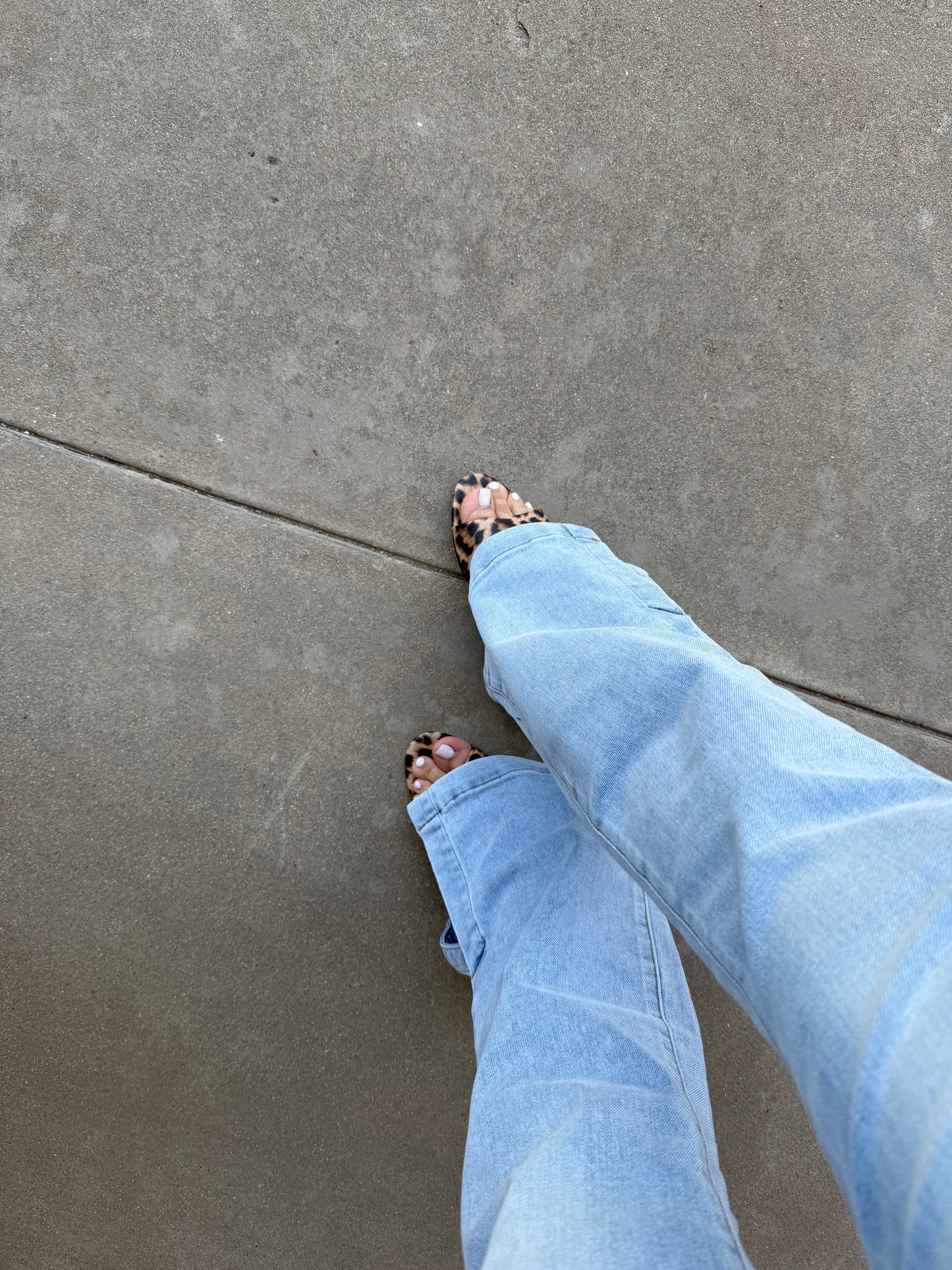 Angie Leopard Kitten Heel