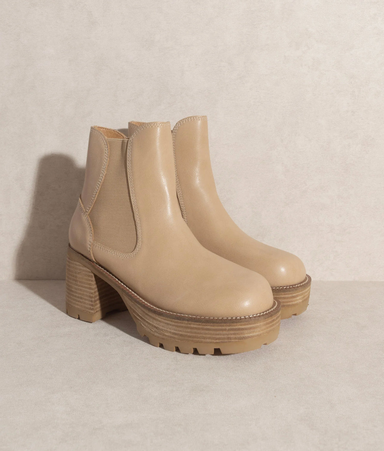 Dorothy Almond Platform Chelsea Boot