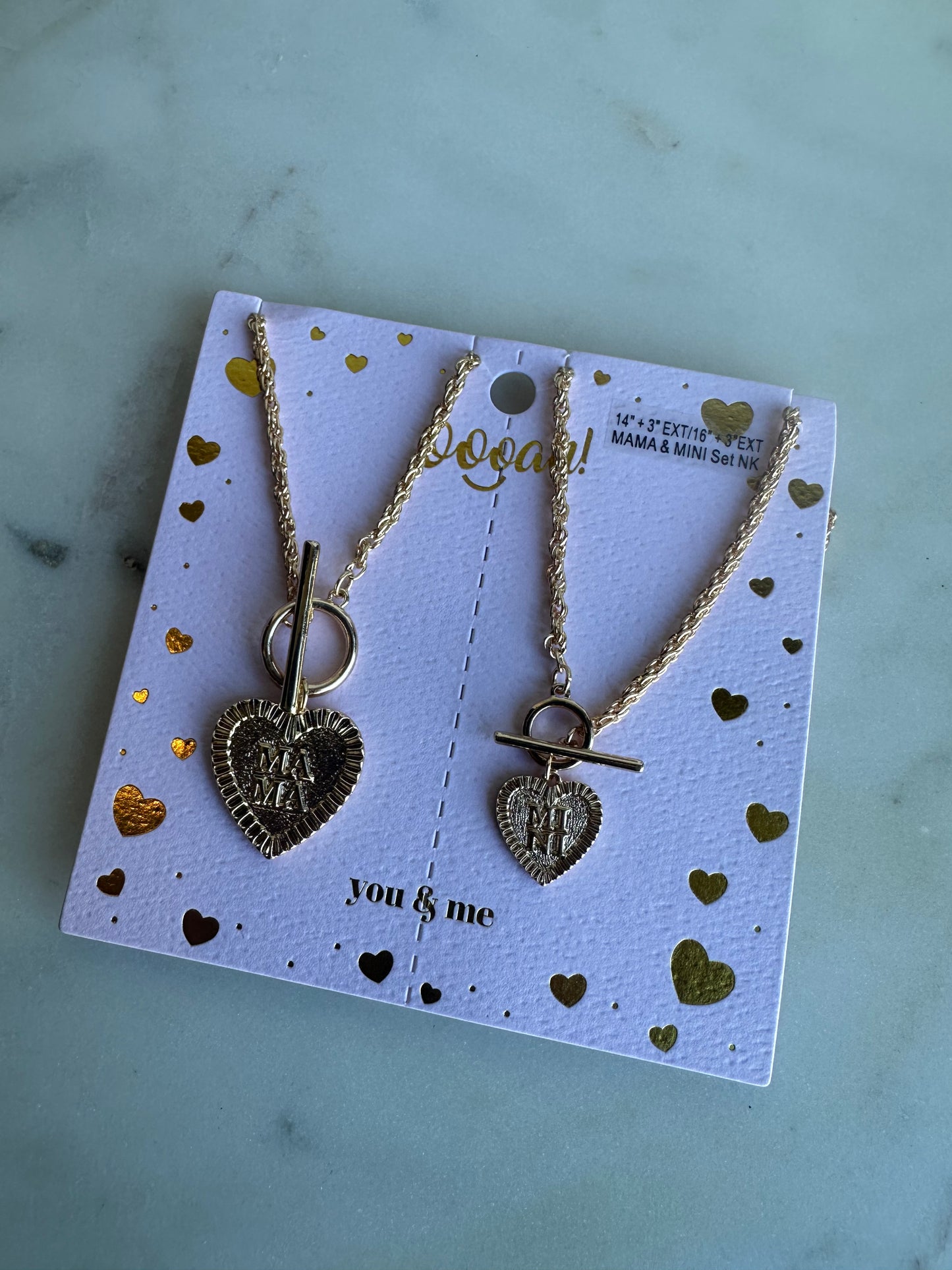 Mama & Mini Necklace Set
