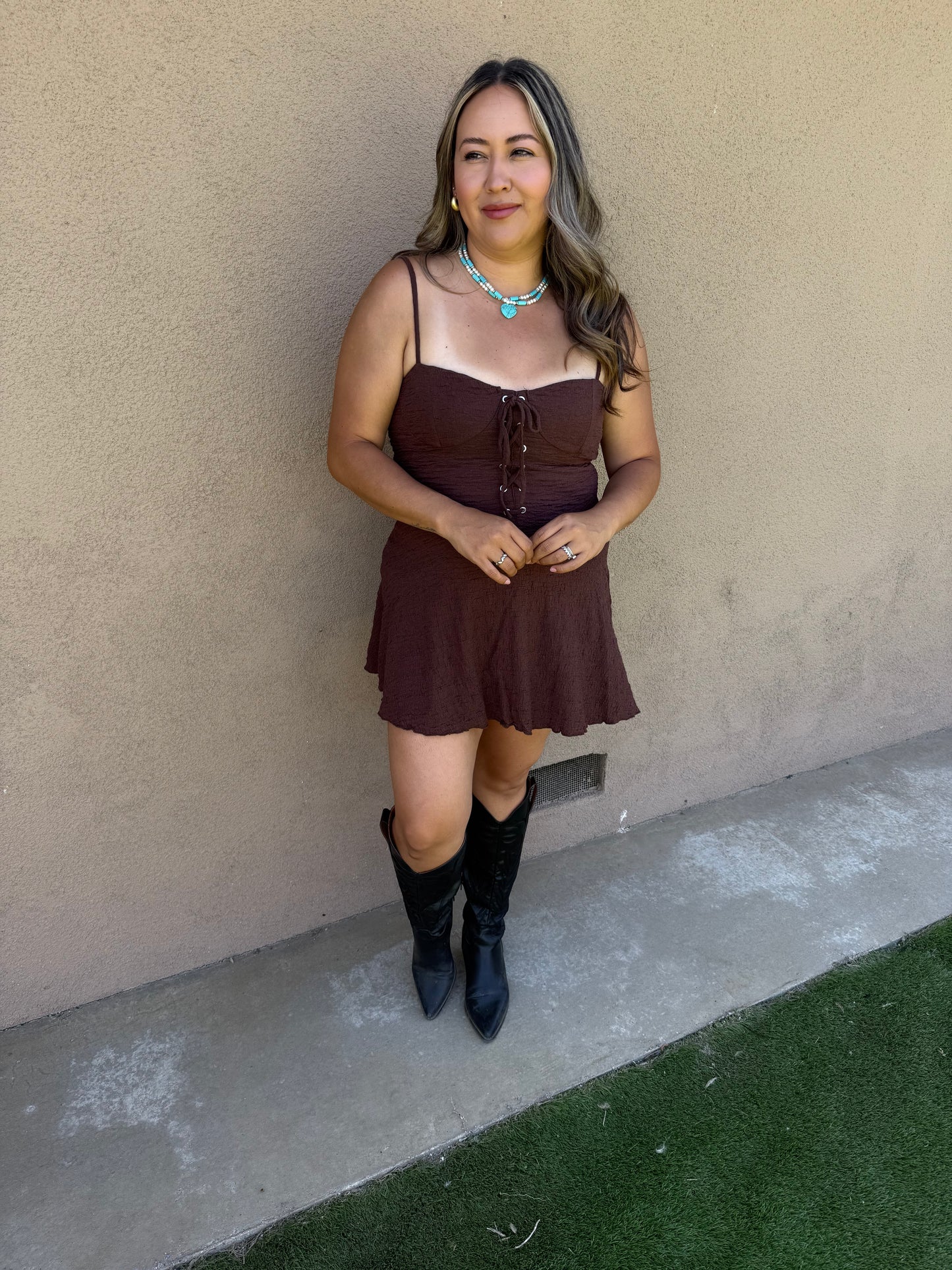 Carlita Pearl & Turquoise Necklace
