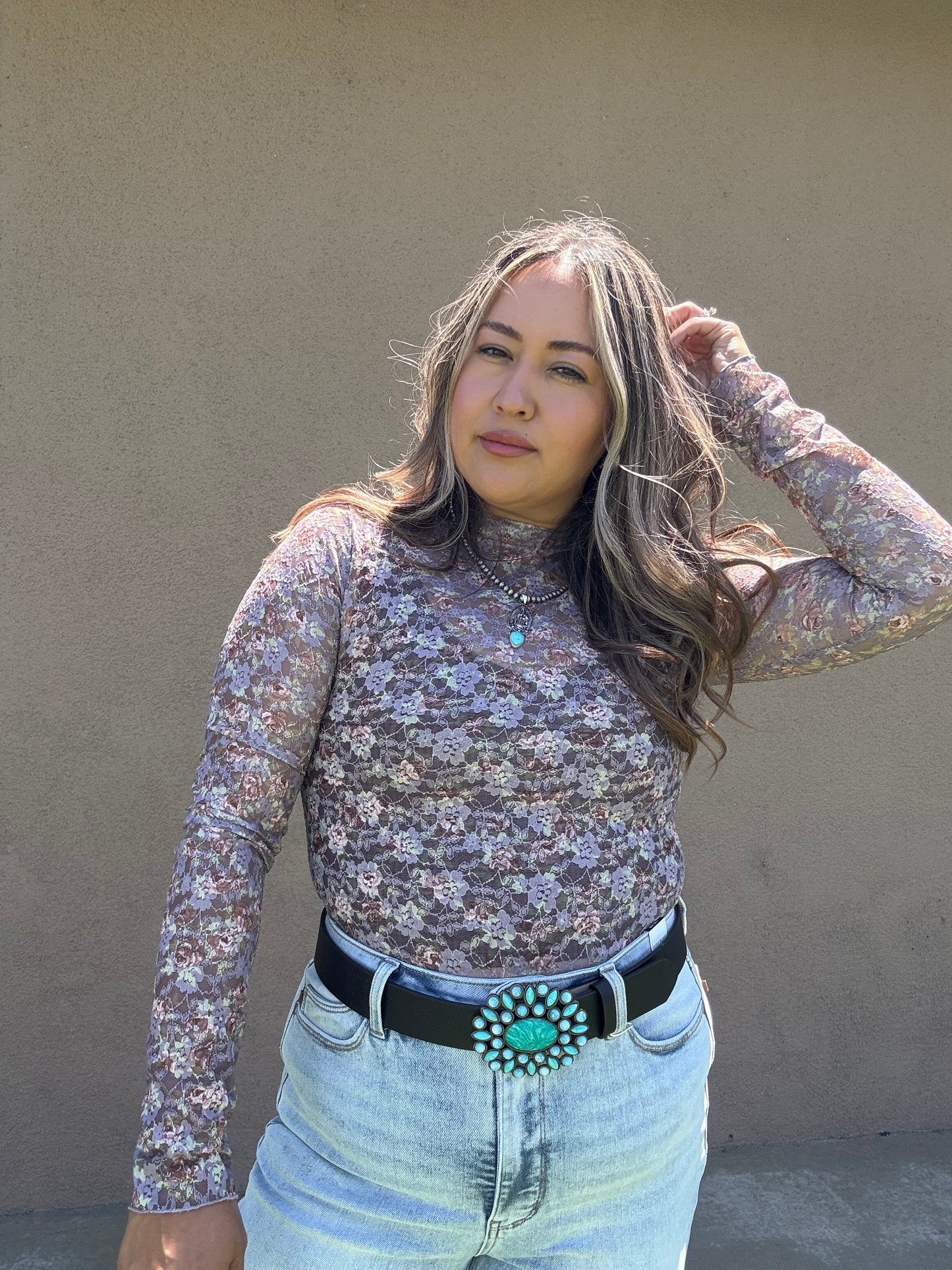 Que Bonita Turquoise Belt