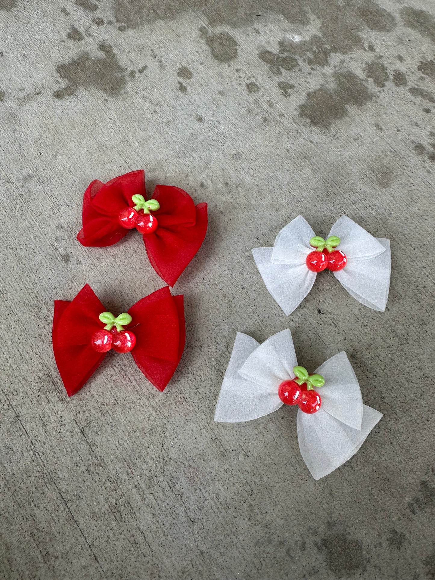 Cutie Mini Cherry Bows