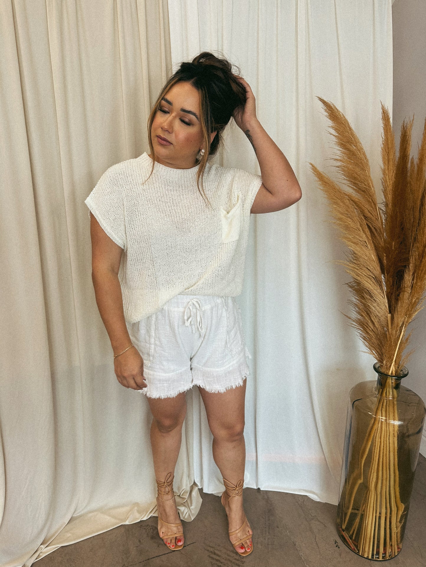 Tampa Bae Linen Shorts
