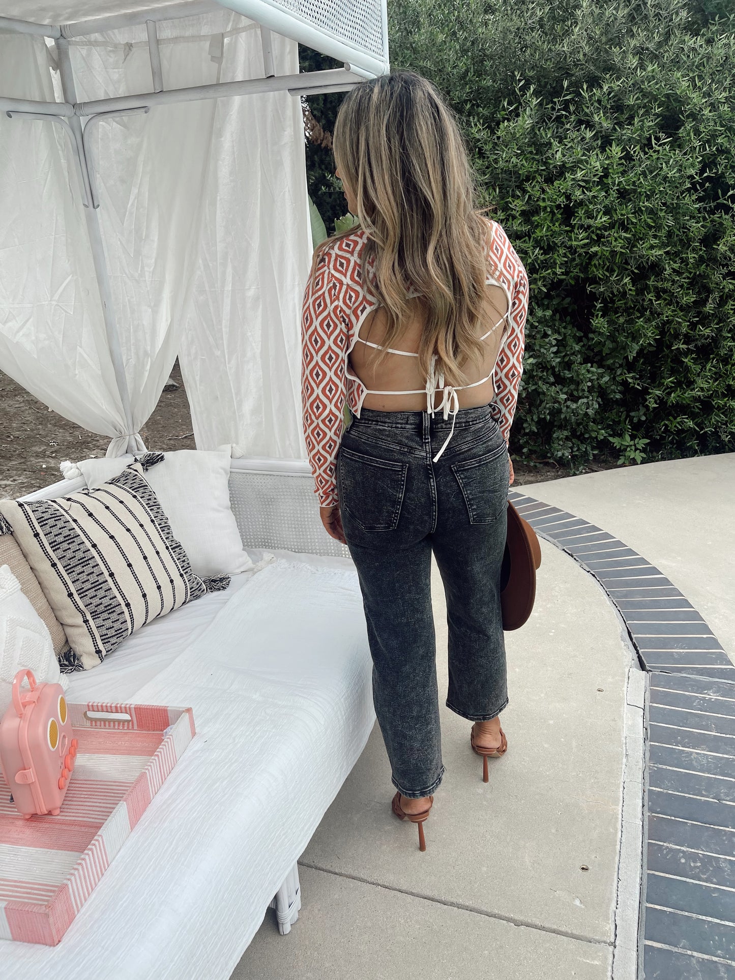 Aubrey Braided Honey Heel