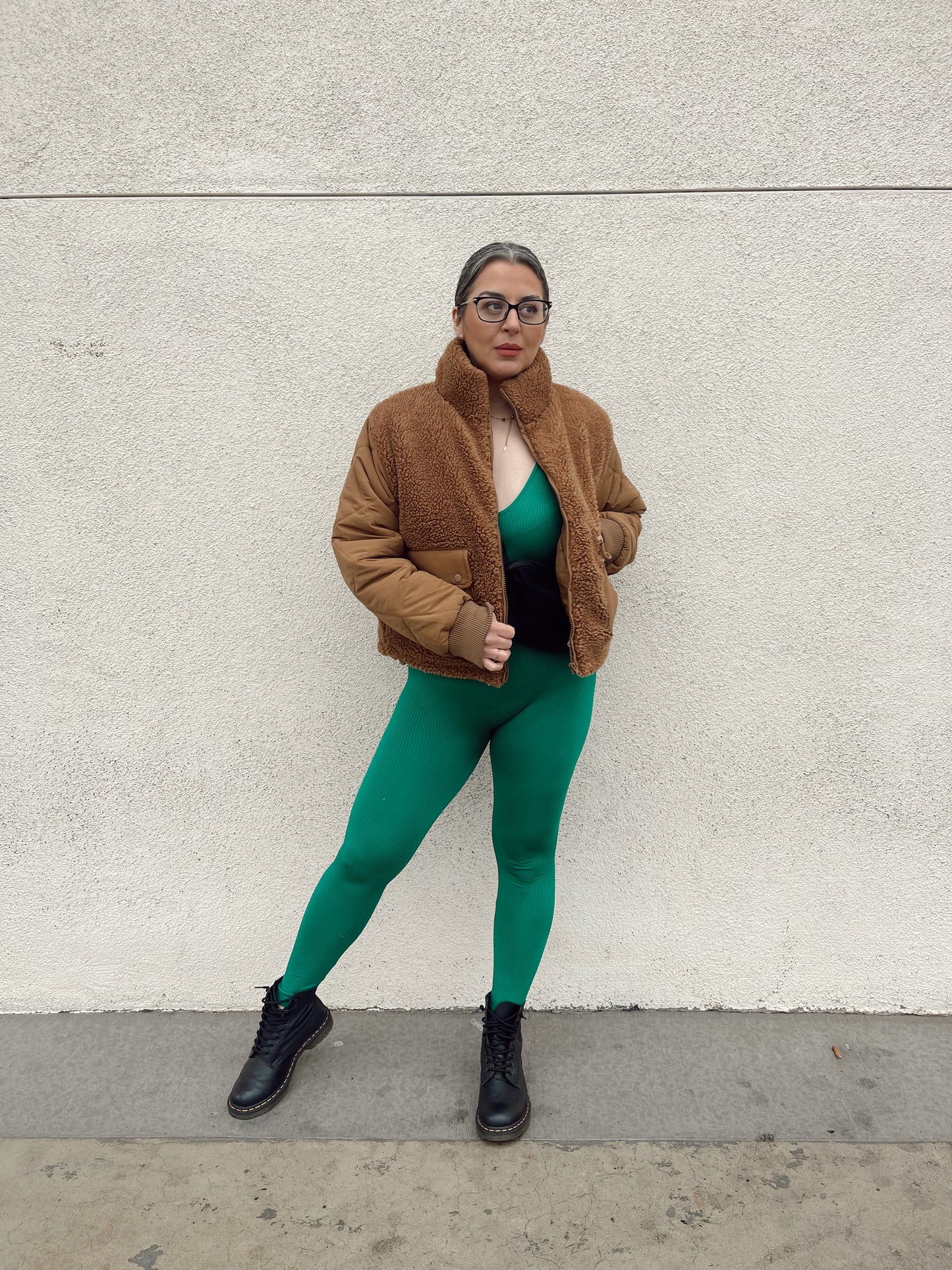 Cozy Ribbed Jumpsuit
