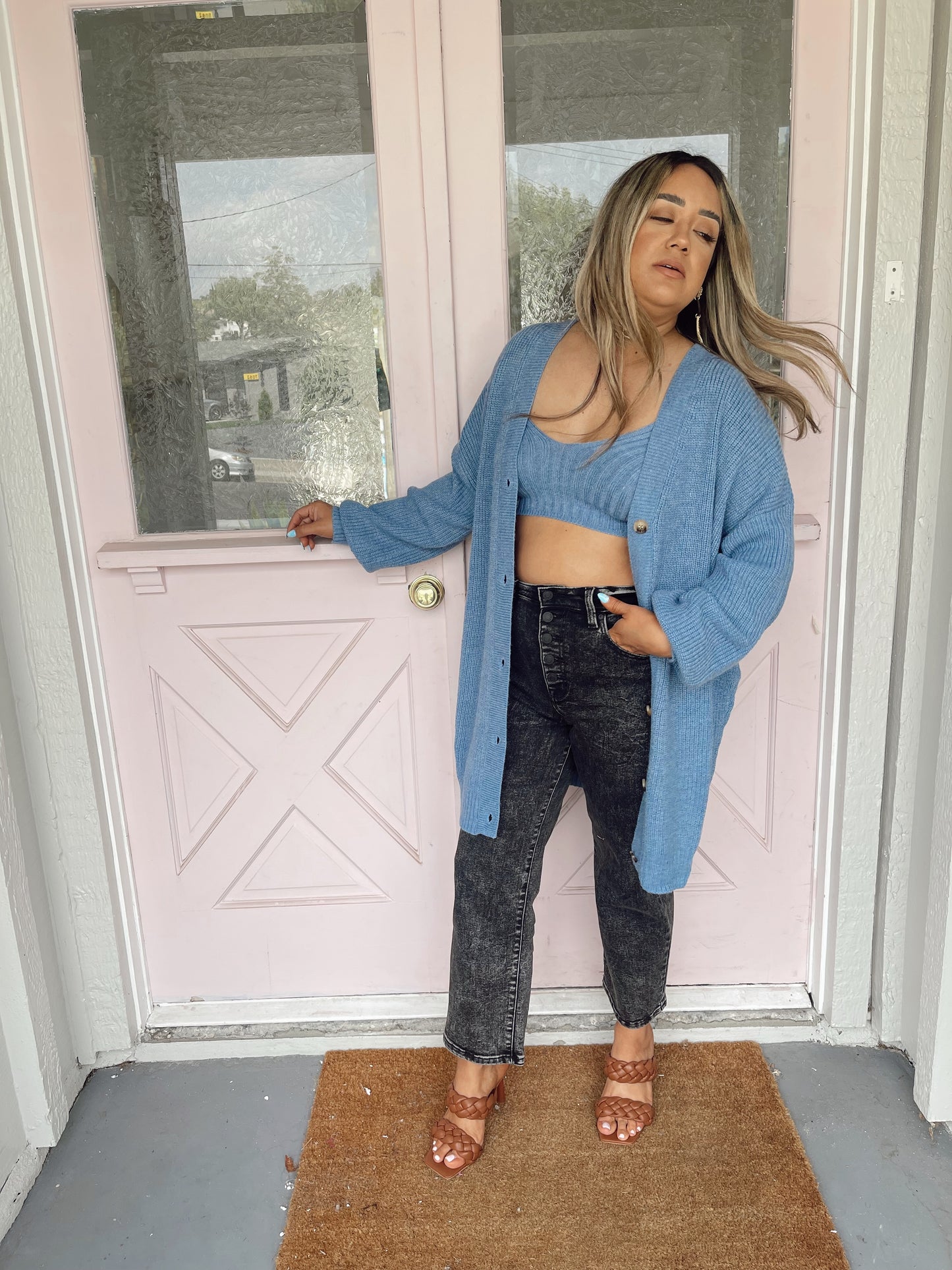 Aubrey Braided Honey Heel