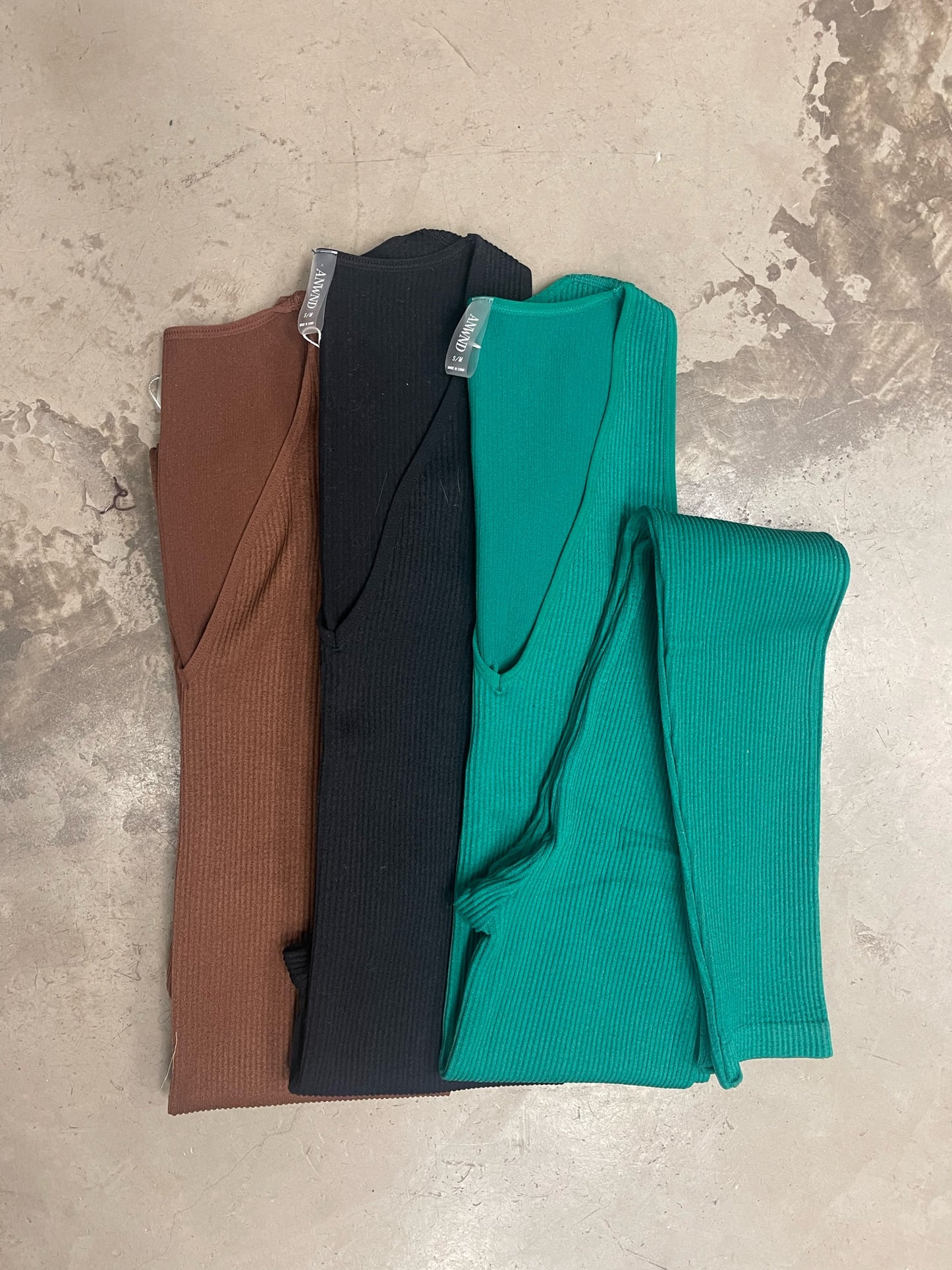 Cozy Ribbed Jumpsuit