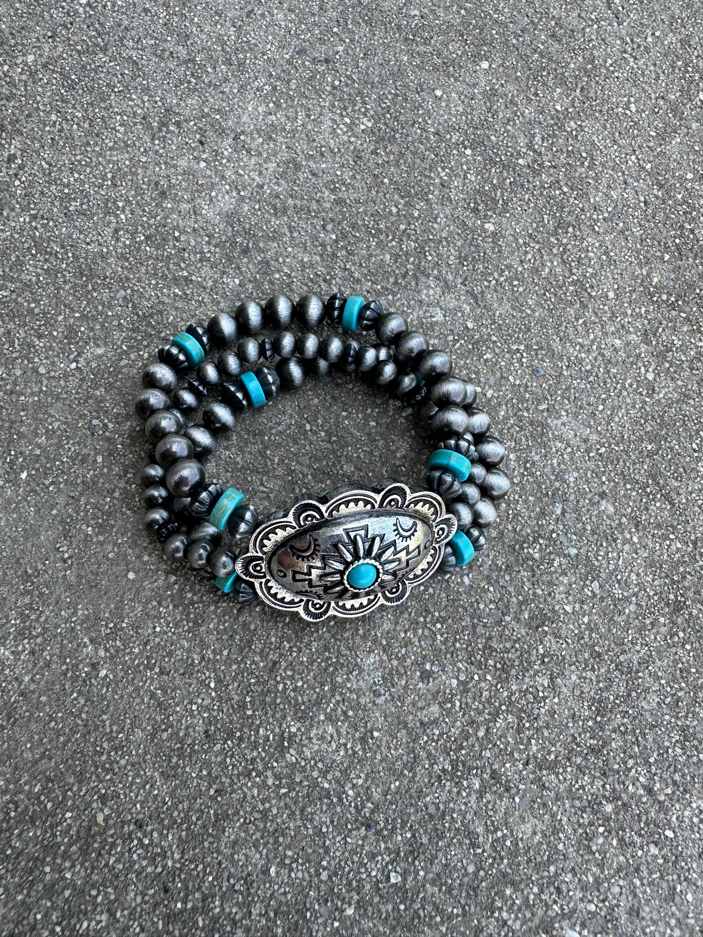 Monte Turquoise Bracelet Stack