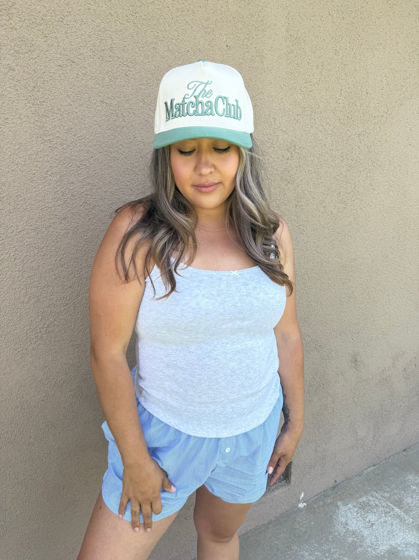 The Matcha Club Hat- Sage