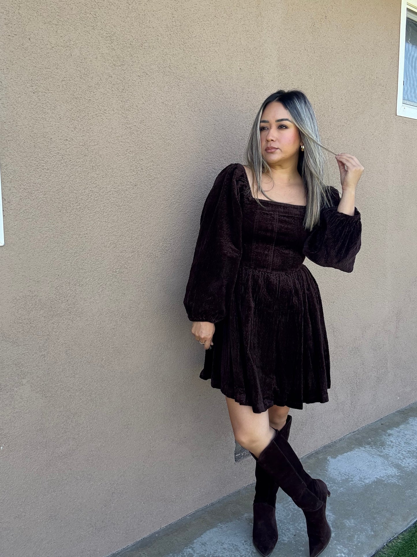 Simone Ruffle Black Top