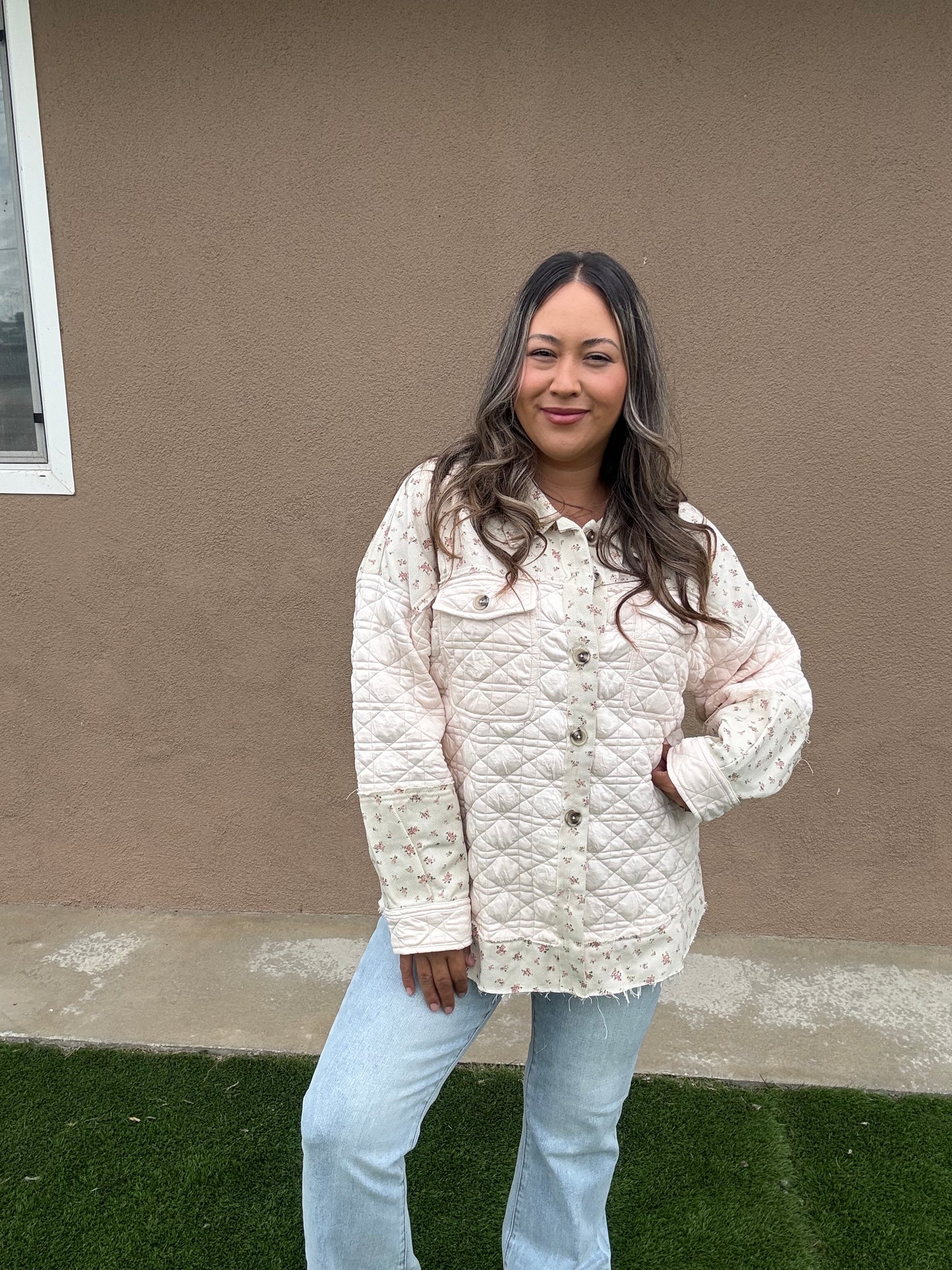 Vanilla Patchwork Jacket