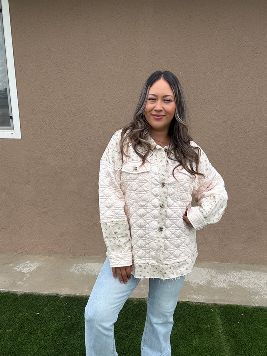 Vanilla Patchwork Jacket