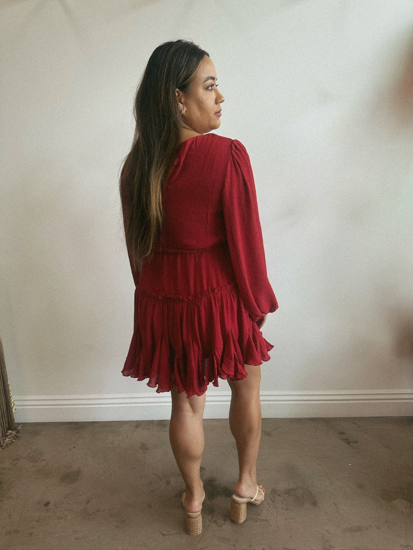Rosie Mini Ruffle Dress