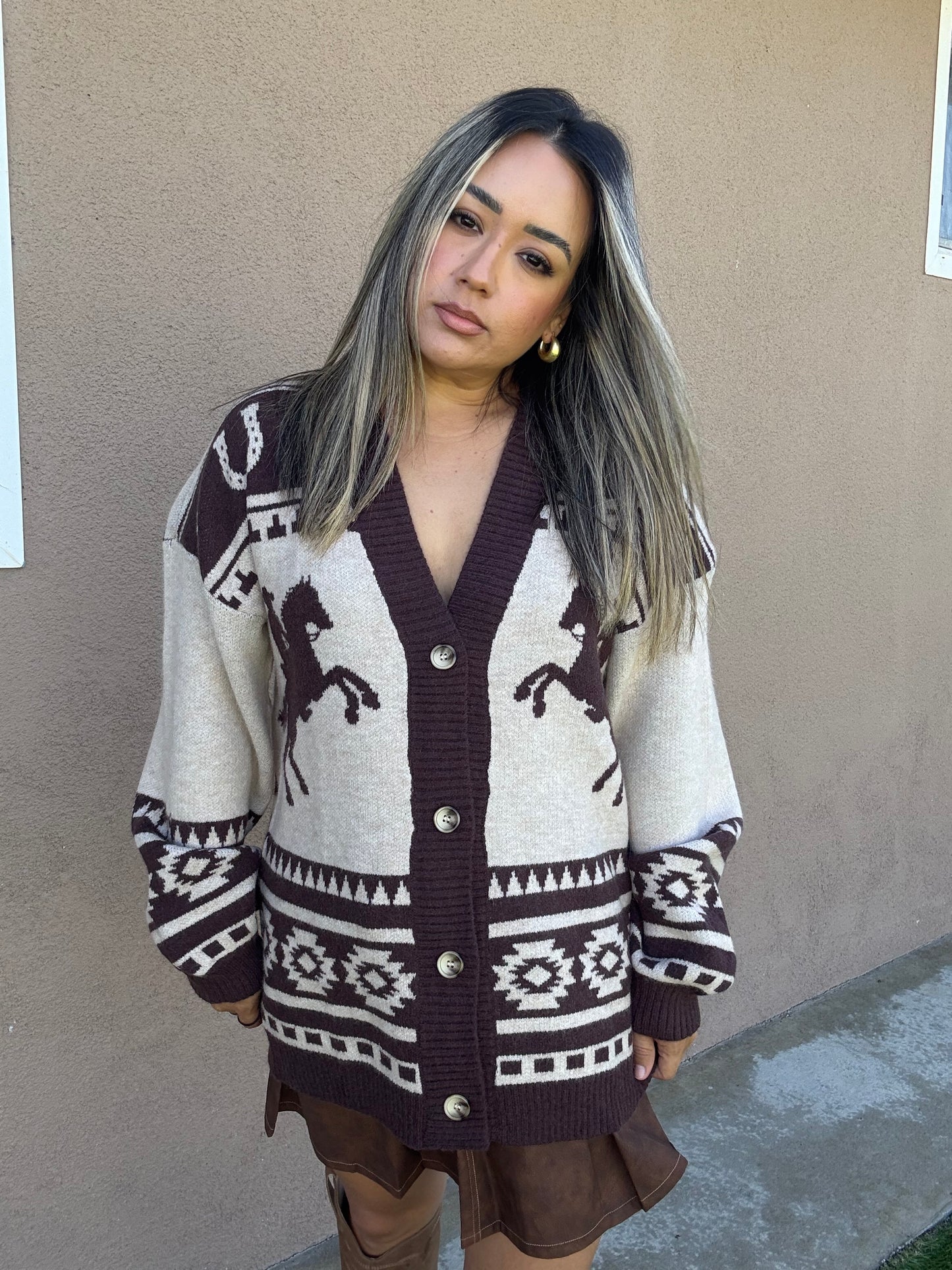 Campo Horse Cardigan