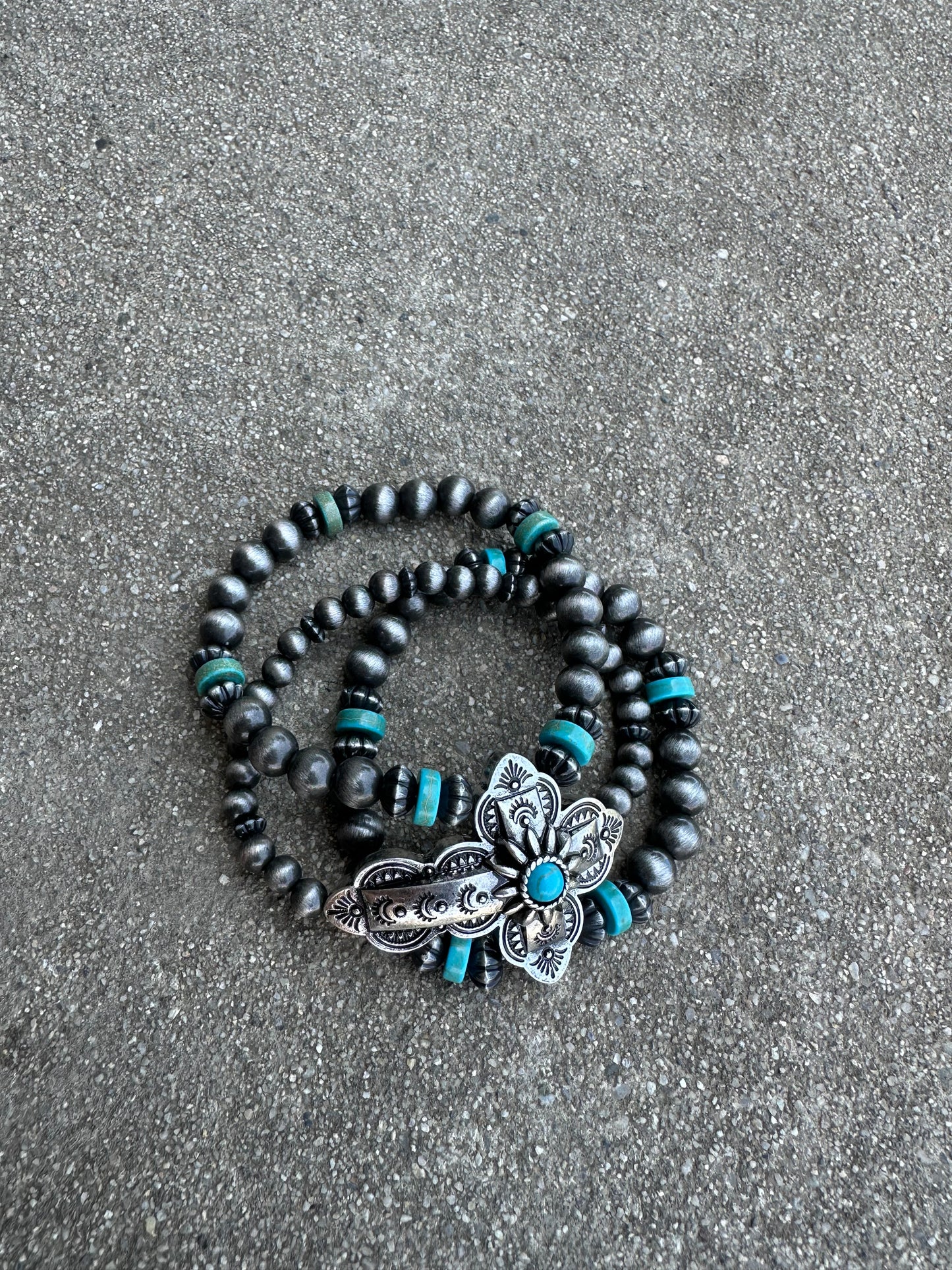 Monte Turquoise Bracelet Stack