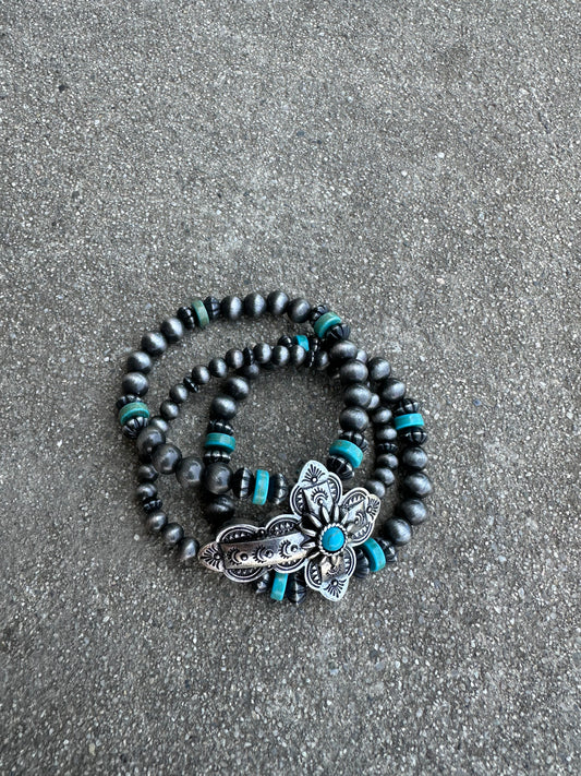 Monte Turquoise Bracelet Stack