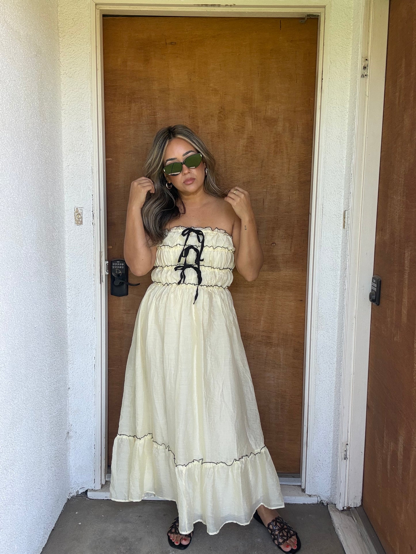 Estelle Strapless Dress