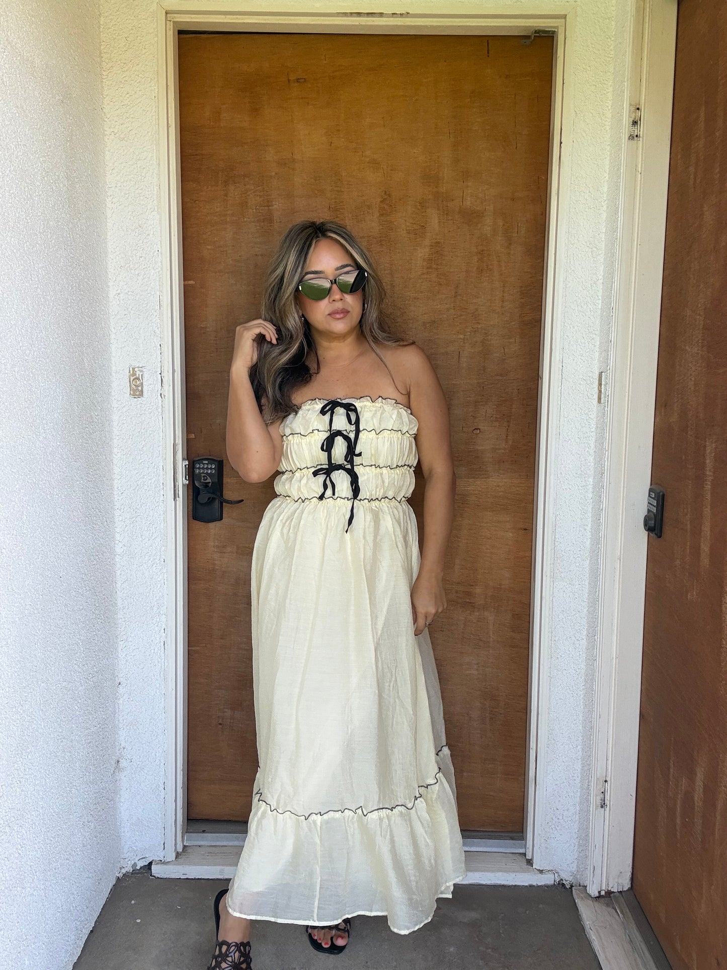 Estelle Strapless Dress