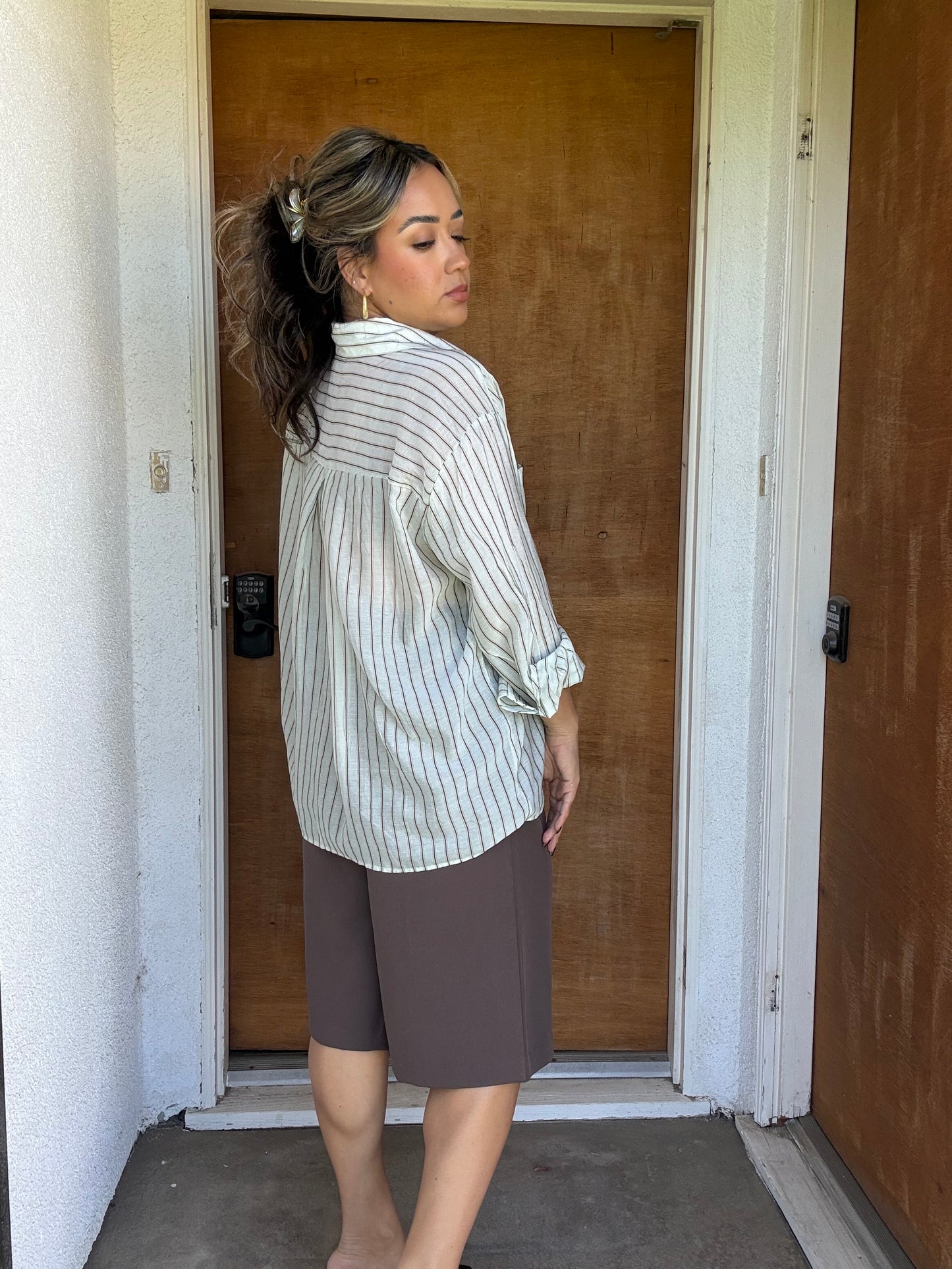 Palermo Pleated Front Culotte Pants